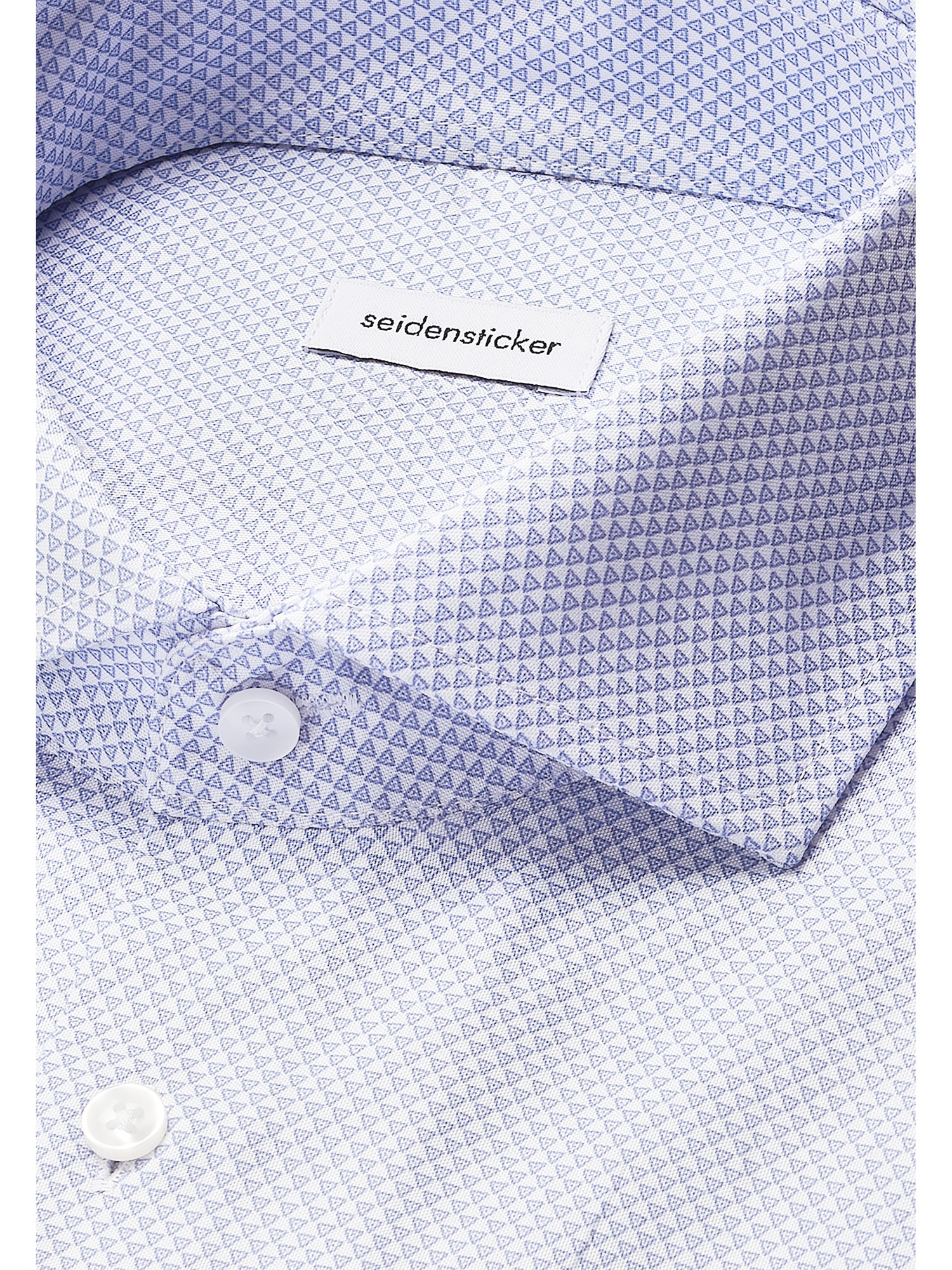 seidensticker Businesshemd »Schwarze Rose« Regular 1/1 Kentkragen Druck