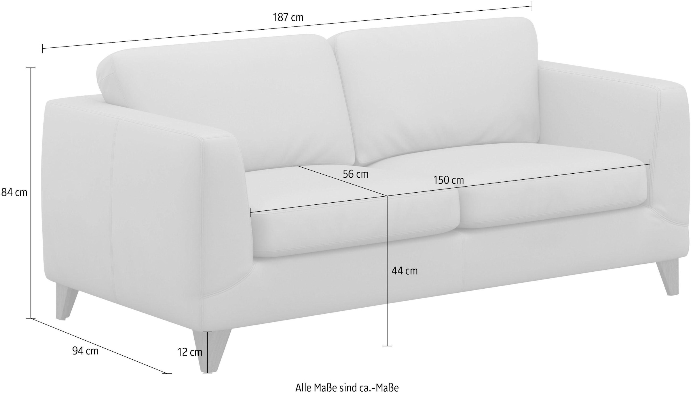 machalke® 2,5-Sitzer »pablo« bestellen Rechnung auf