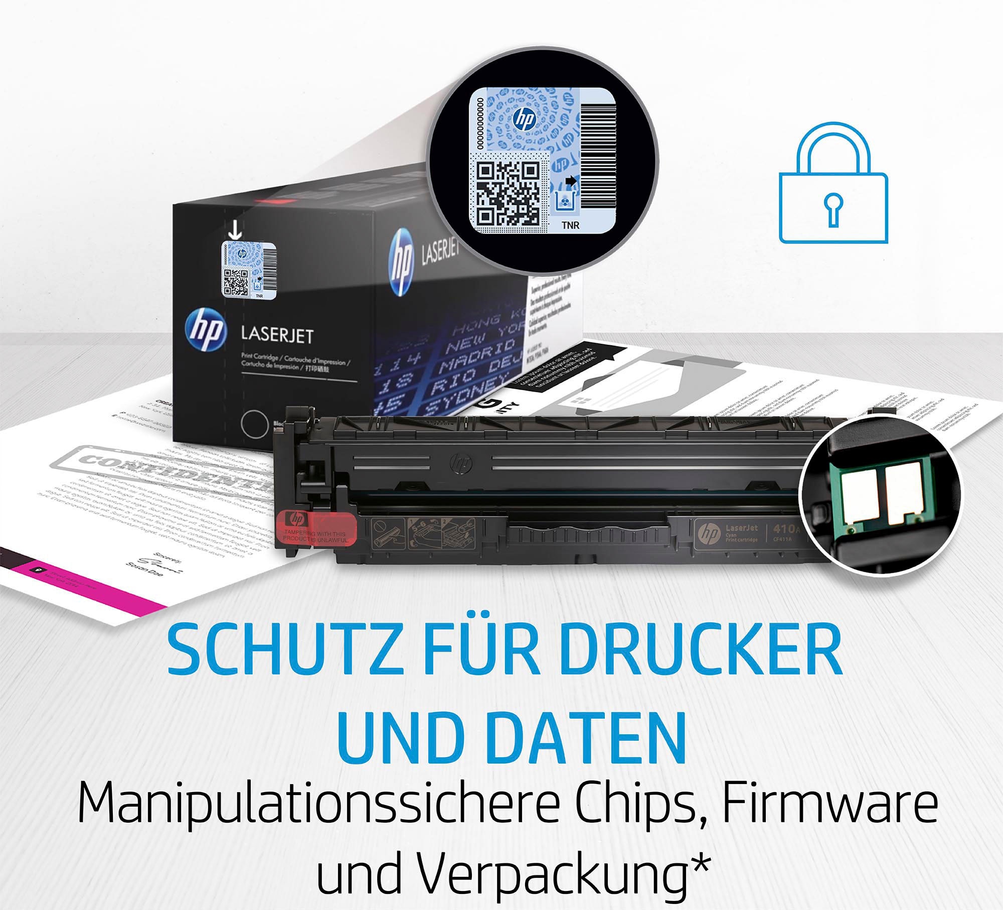 HP Tintenpatrone »415A« original Laser Jet Toner Kartusche 415 magenta