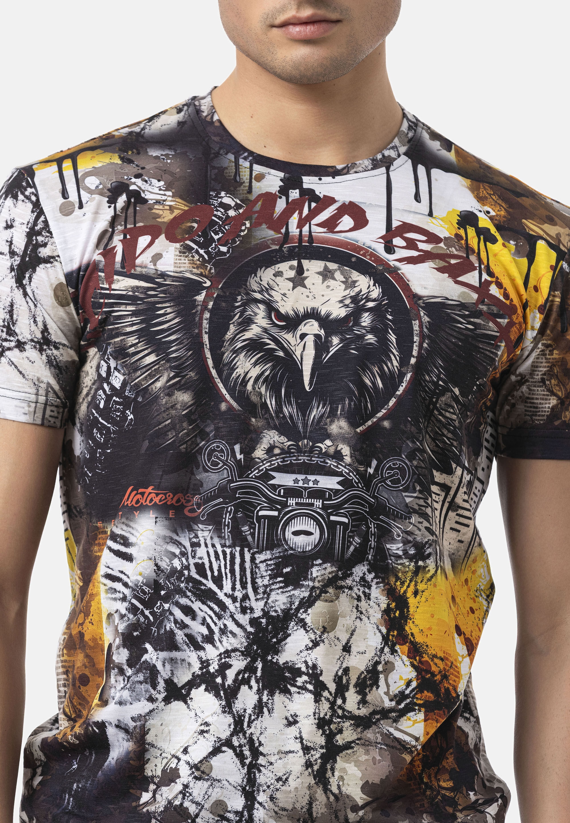 Cipo & Baxx T-Shirt »CT822« in Regular Fit