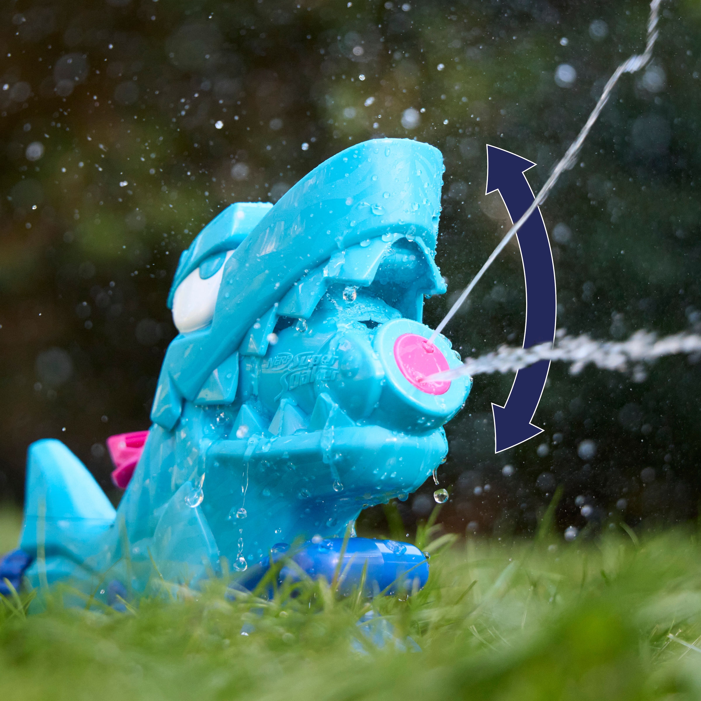 Hasbro Spiel-Wassersprenkler »Nerf Super Soaker Hop & Chomp« Wasserspielzeug