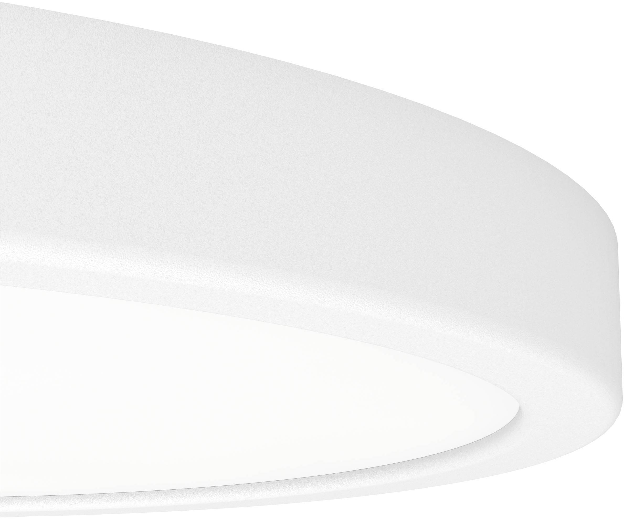 EGLO Aufbauleuchte »Fueva 6 Deckenleuchte, Aufbaulampe, Badlampe Decke, Kunststoff, IP44« LED-Modul 1 Stk. Kaltweiß | Neutralweiß | Warmweiß Aufbauleuchte - H2,5 x Ø27,8 cm - weiß - 14,2W inkl.