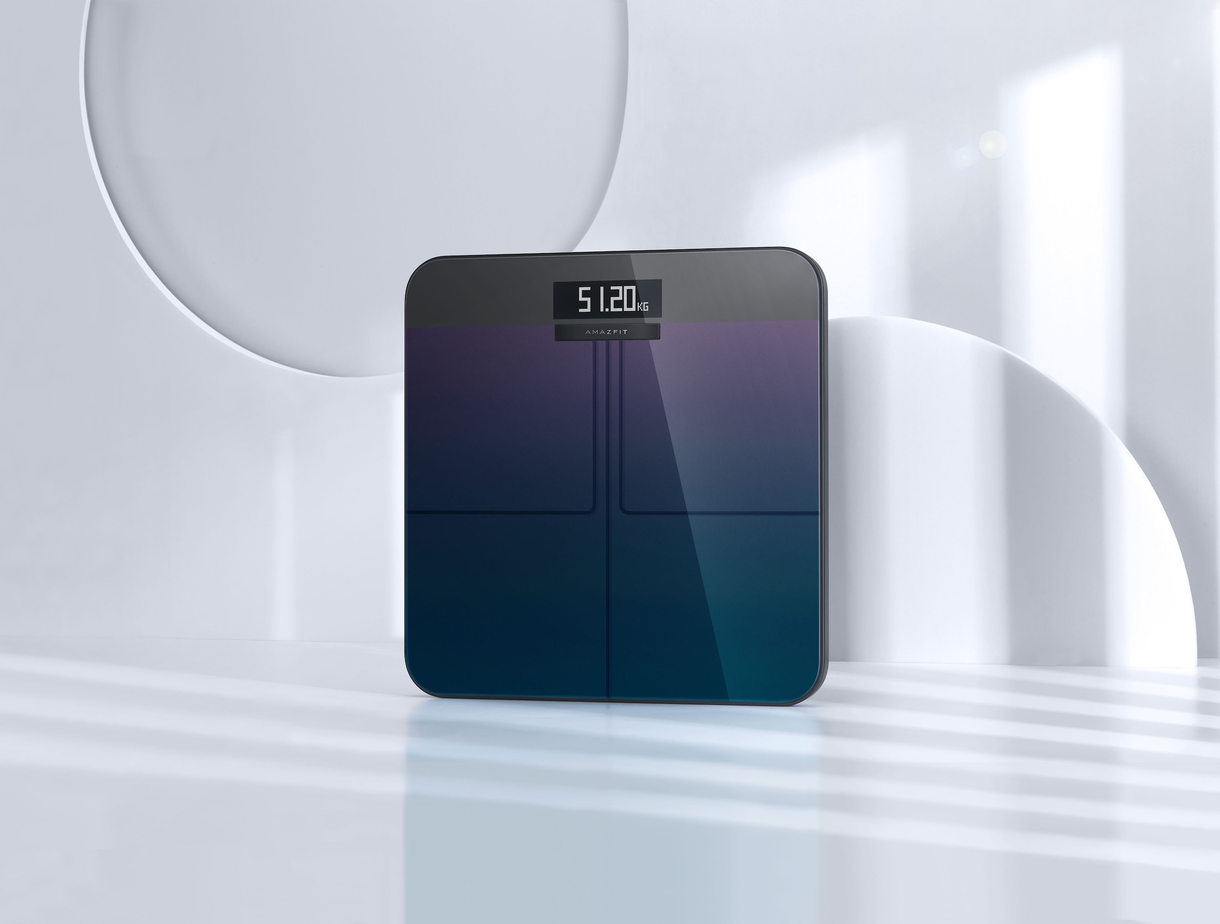 Amazfit Smartwatch »SET: Smart Scale Personenwaage + Active 3 Premium« Amazfit OS