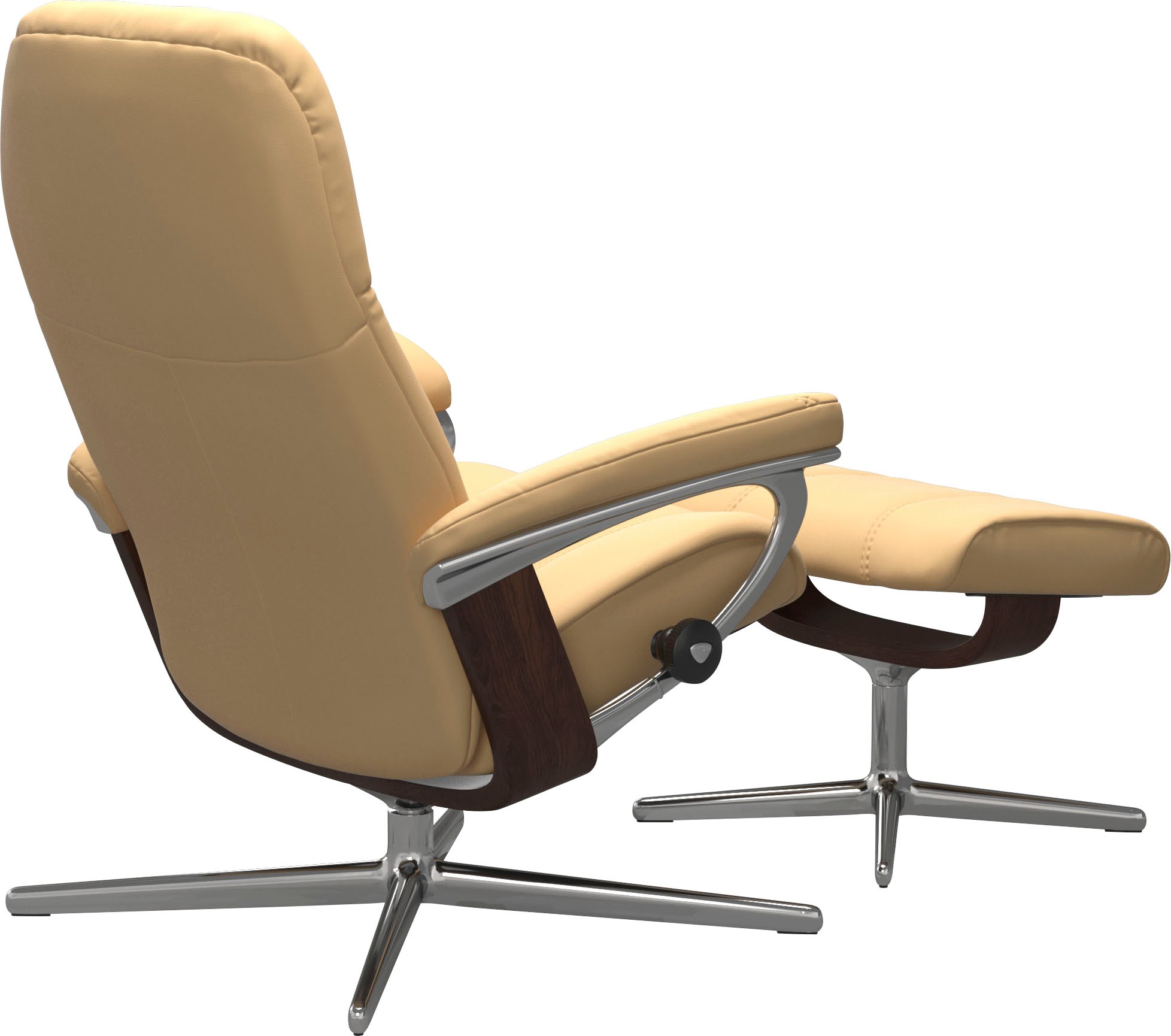 Stressless® Relaxsessel »Consul« mit Cross Base, Größe S, M & L, Holzakzent Braun