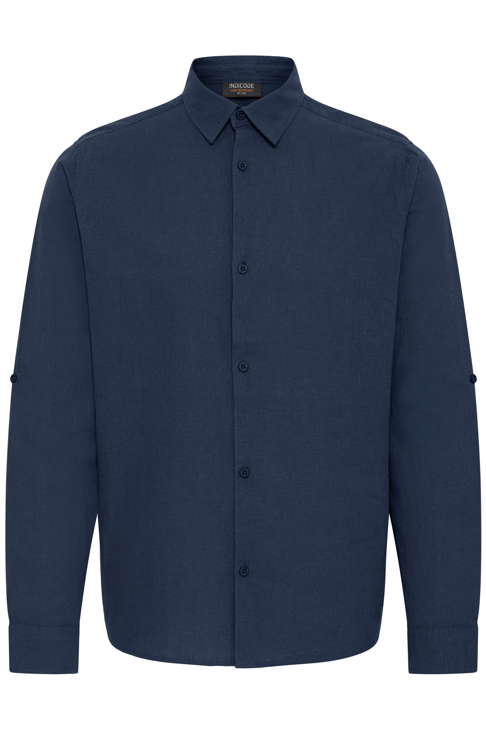 Indicode Leinenhemd »Leinenhemd IDMonko«