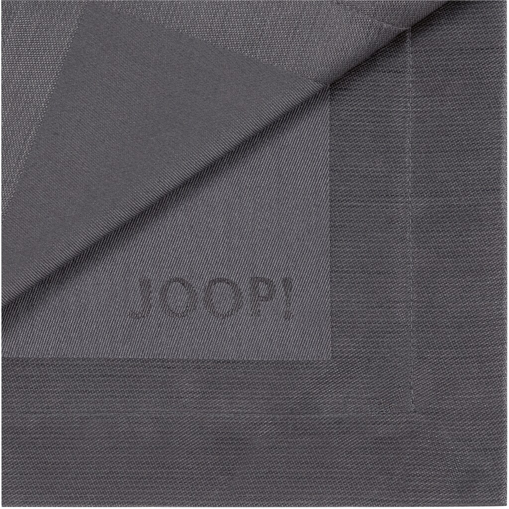 Joop! Tischläufer »SIGNATURE«, (1 St.), aus Jacquard-Gewebe gefertigt mit JOOP! Logo-Dekor