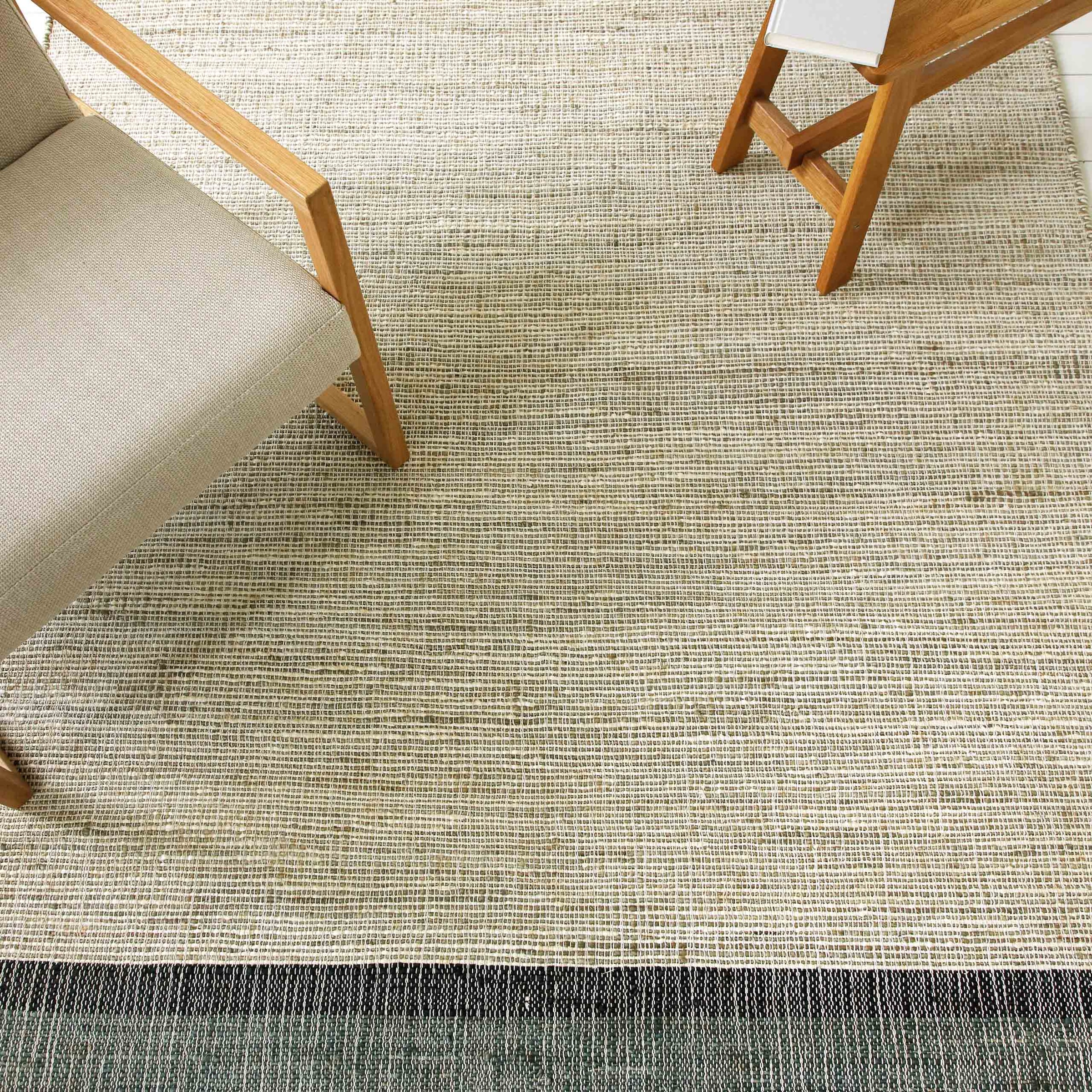 OTTO home Teppich »Bennii«, rechteckig, 4 mm Höhe, 80% Jute, handgewebt, mit Fransen, Wohnzimmer, Naturfaser
