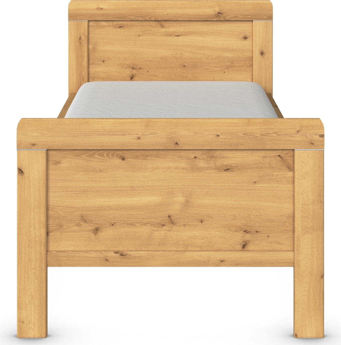 rauch Bett »Bett Einzelbett Stollenbett EVELYN« in Komforthöhe aus Holzwerkstoff in elegantem Stil MADE IN GERMANY