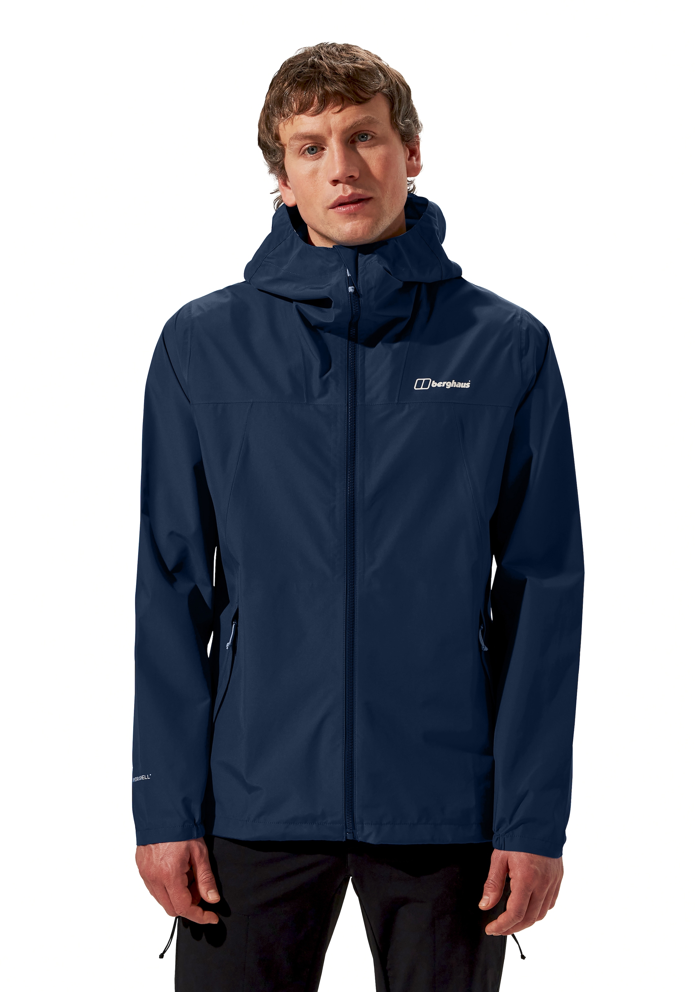 Berghaus Funktionsjacke »M DELUGE PRO 3.0 JKT« mit Sturmklappe, atmungsaktiv, wasserdicht, aus Polyester
