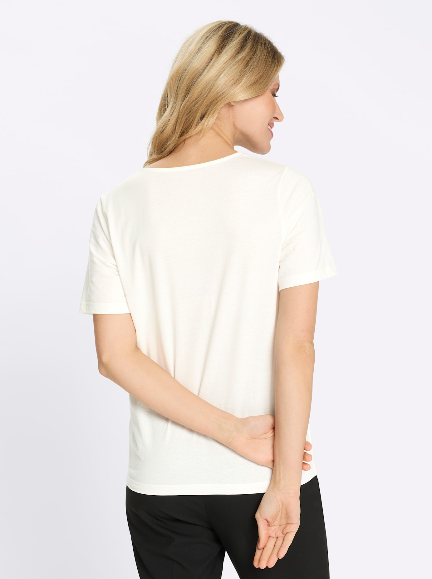 Classic Basics Spitzenshirt »Kurzarm-Shirt« 1 tlg.