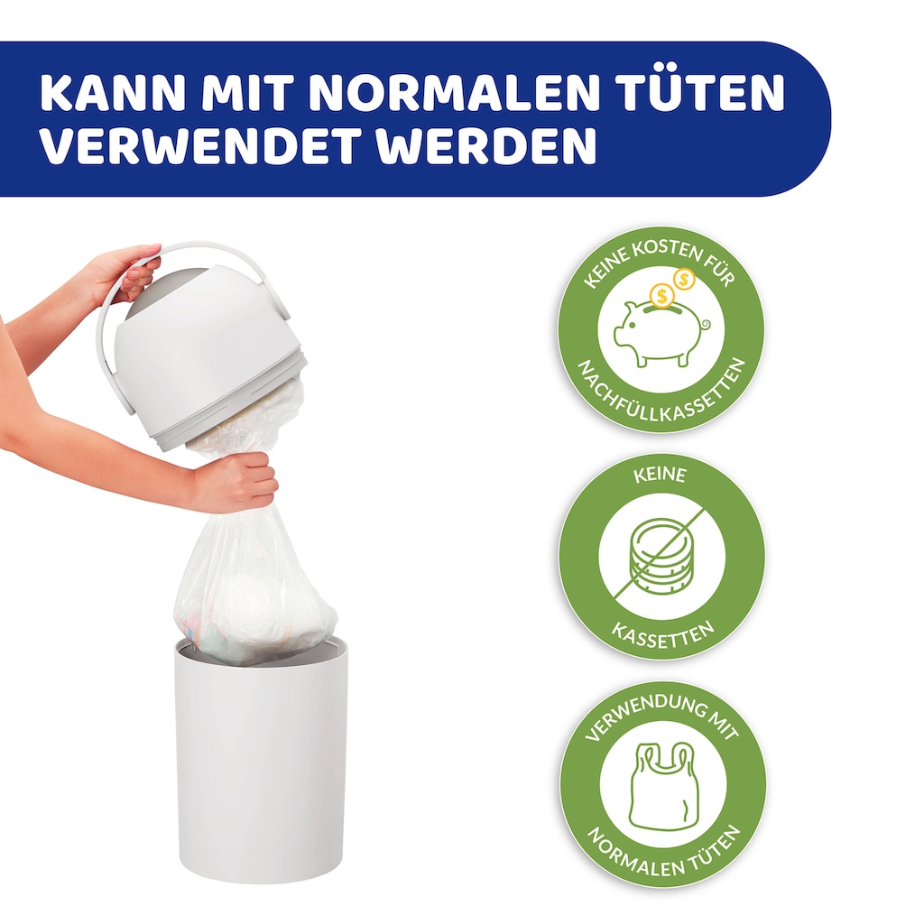 Chicco Windeleimer »Odour Off, Weiß«