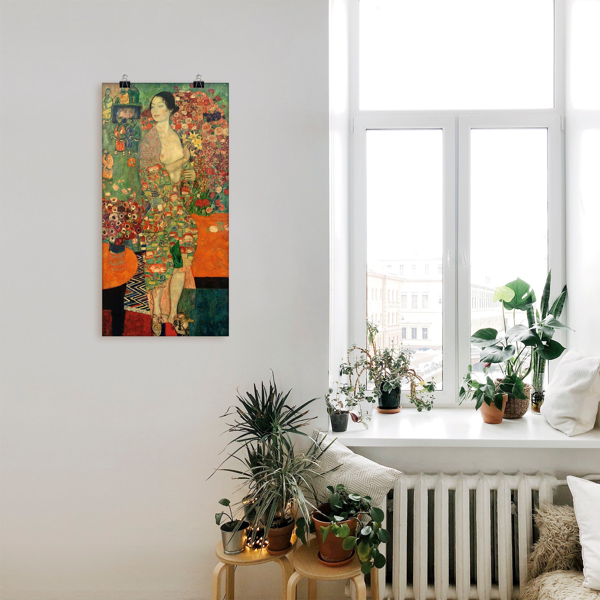 Artland Wandbild »Die Tänzerin« Frau 1 Stk. tlg. als Leinwandbild, Poster, Wandaufkleber in verschied. Größen