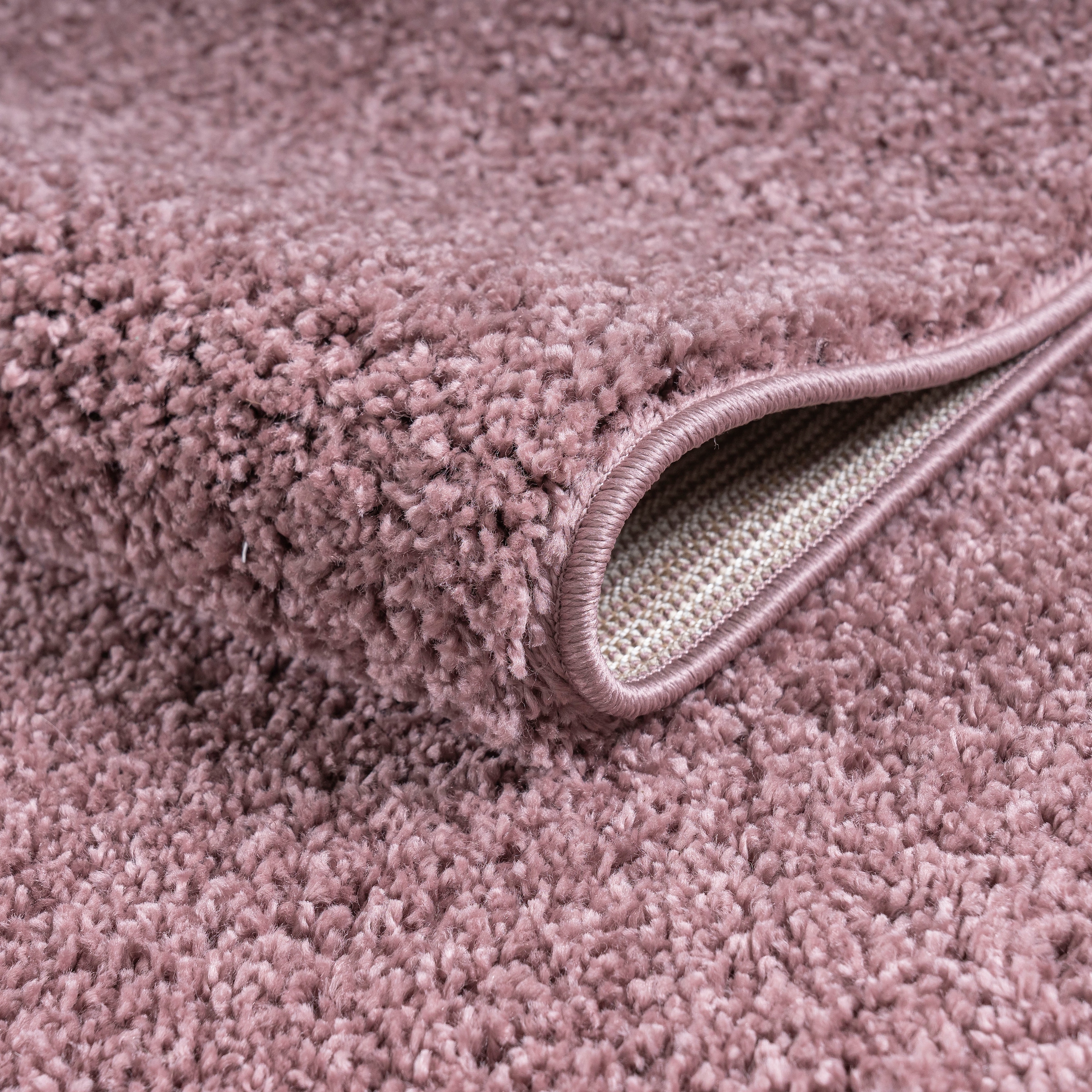 Bruno Banani Hochflor-Teppich »Shaggy Soft«, rechteckig, 30 mm Höhe, gewebt, Uni Farben, besonders weich und kuschelig