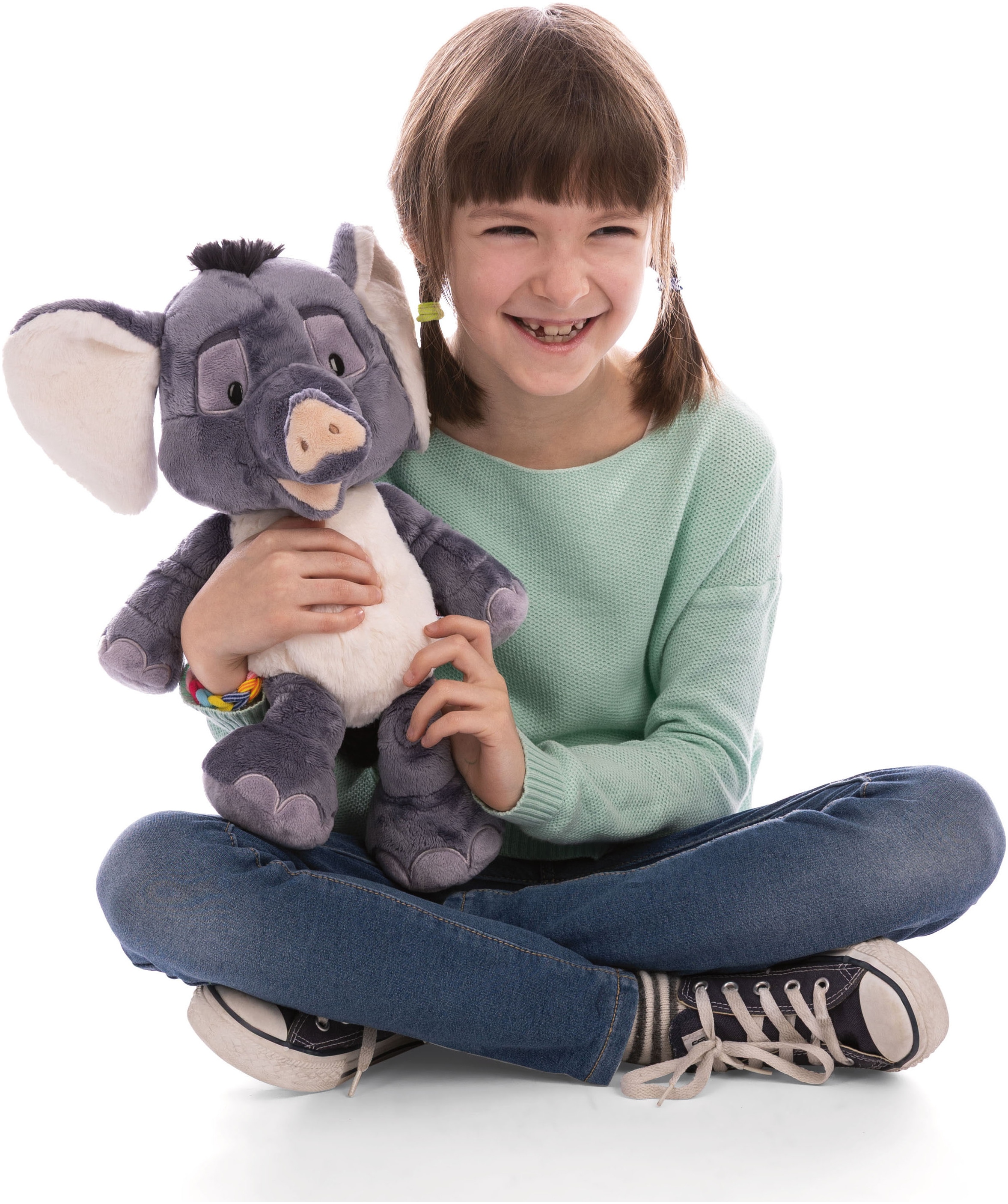 Nici Kuscheltier »Wild Friends, Elefant El-Flora, 35 cm schlenkernd«
