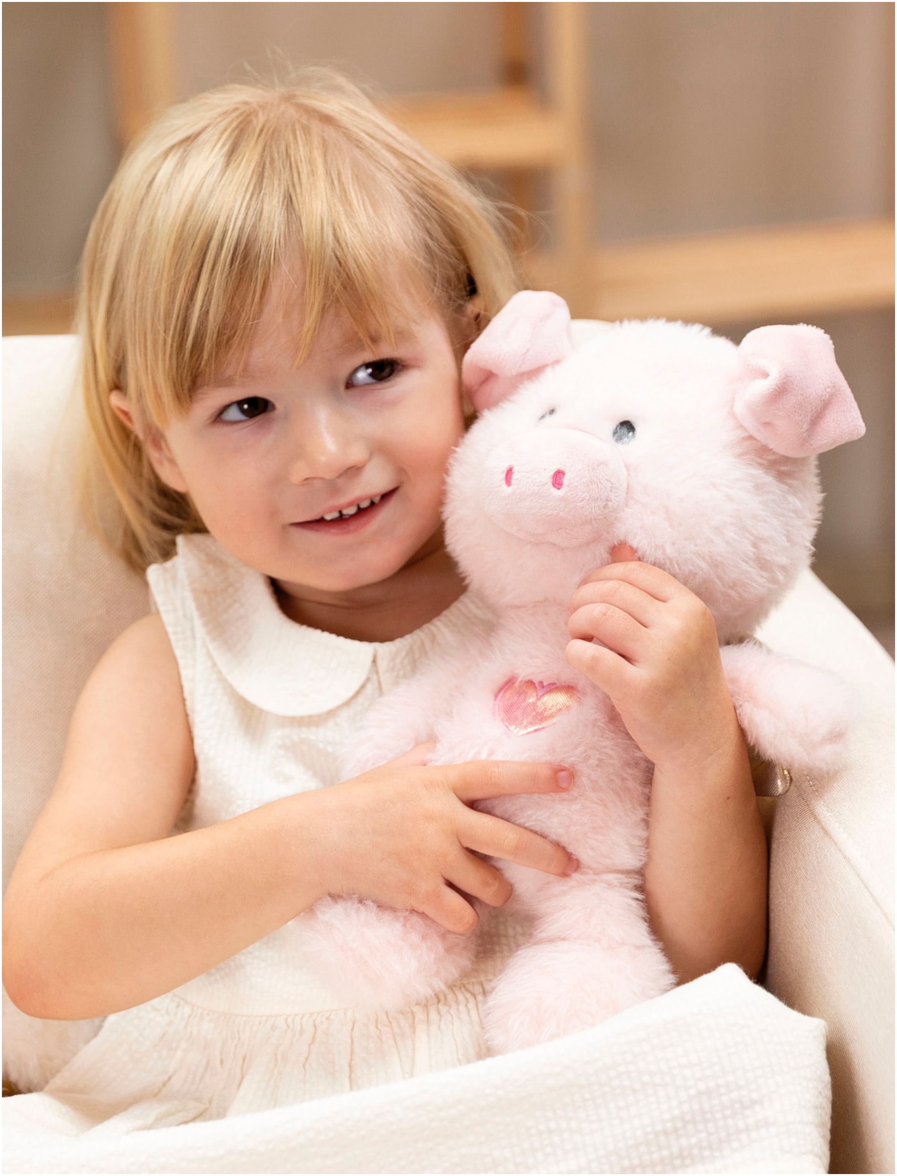 Nici Kuscheltier »Dein Schutzengel, Schwein La La Piggie 28 cm«