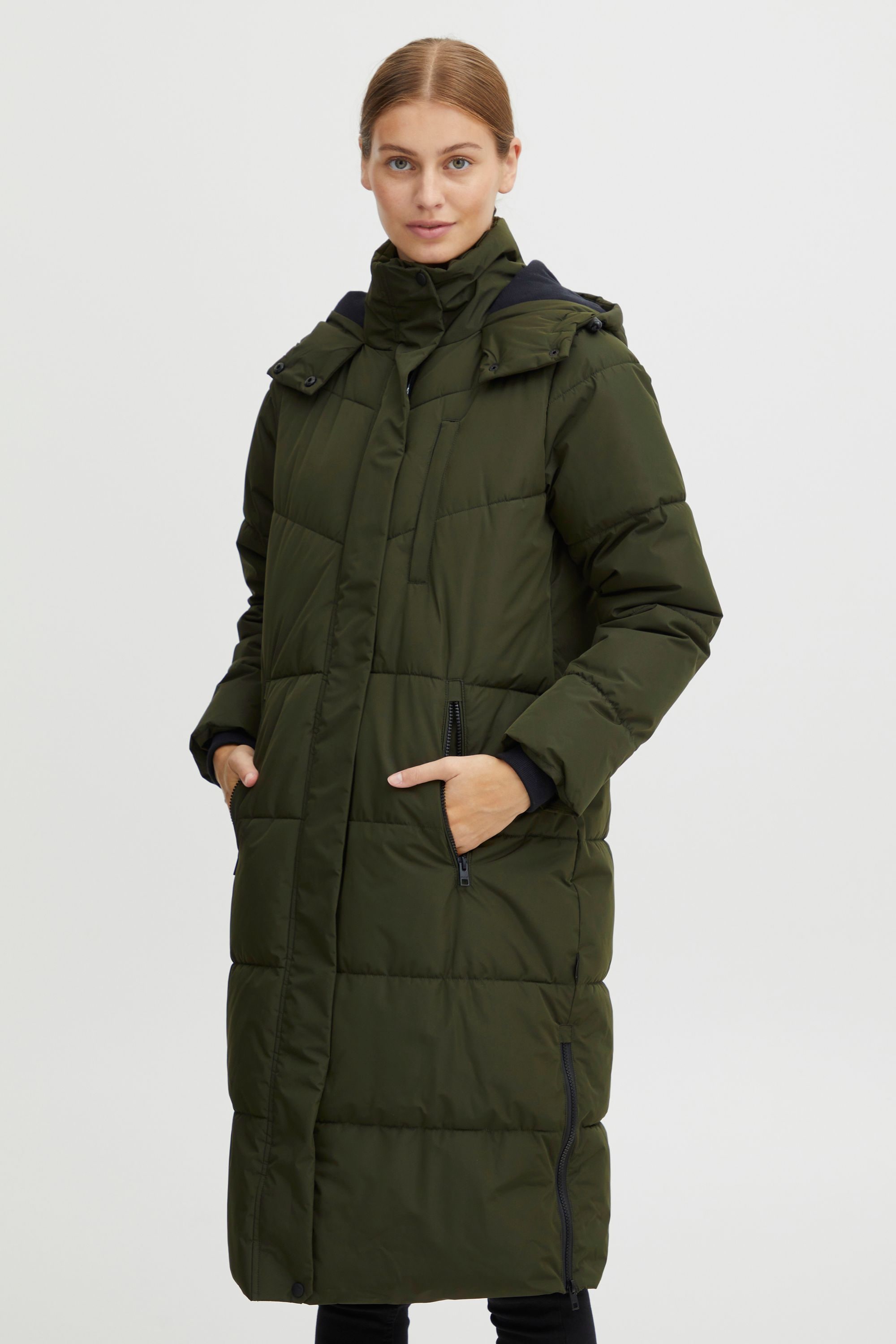 OXMO Winterjacke »Winterjacke OXJulie«, mit Kapuze