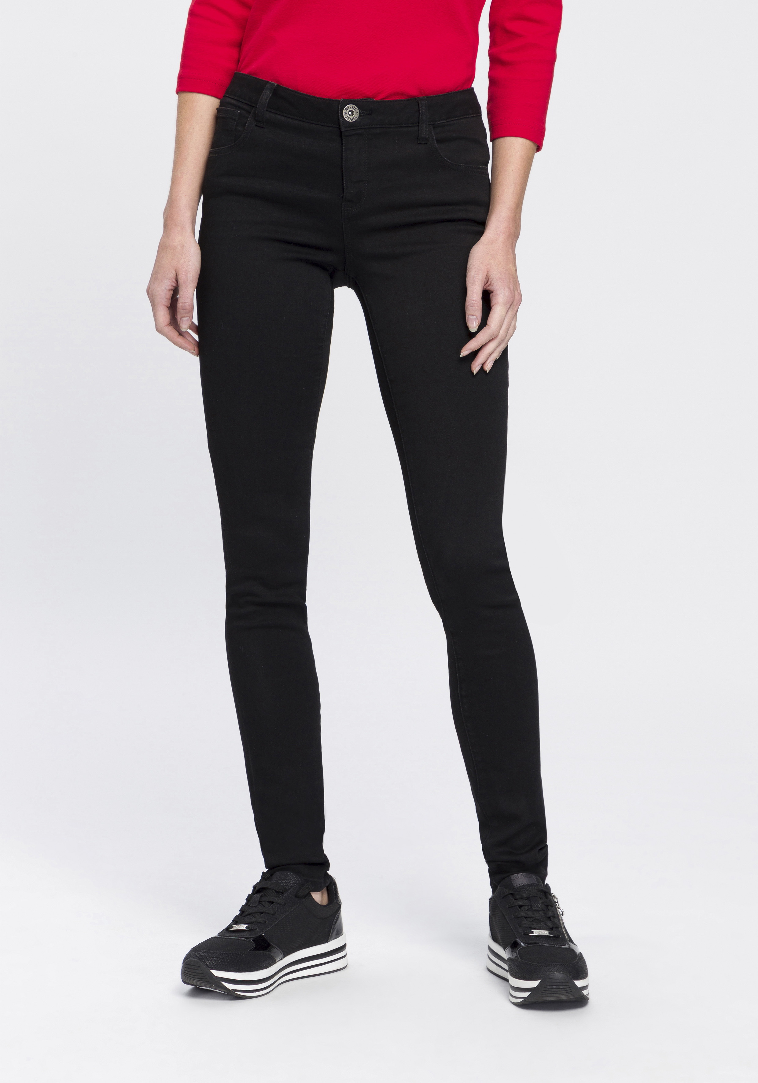 Skinny-fit-Jeans »Ultra-Stretch«, Mid Waist