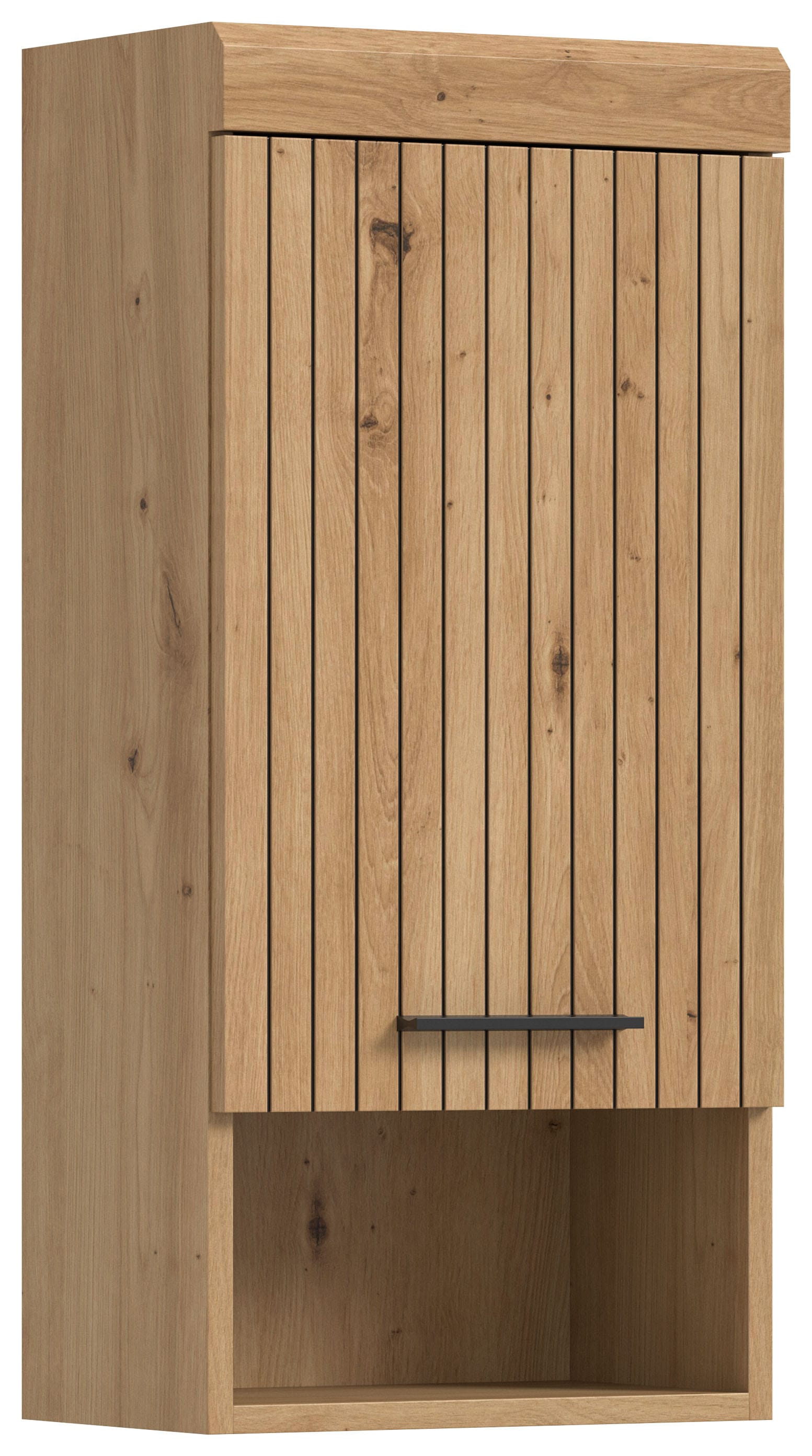 welltime Hängeschrank »SIENA, Breite 37cm, 1 Tür, 1 offenes Fächer, 1 Einlegeboden, MDF-Front« TOPSELLER!, 1 Stk. tlg. in verschiedenen Farben erhältlich, Badmöbel, Badschrank, Schrank, Bad