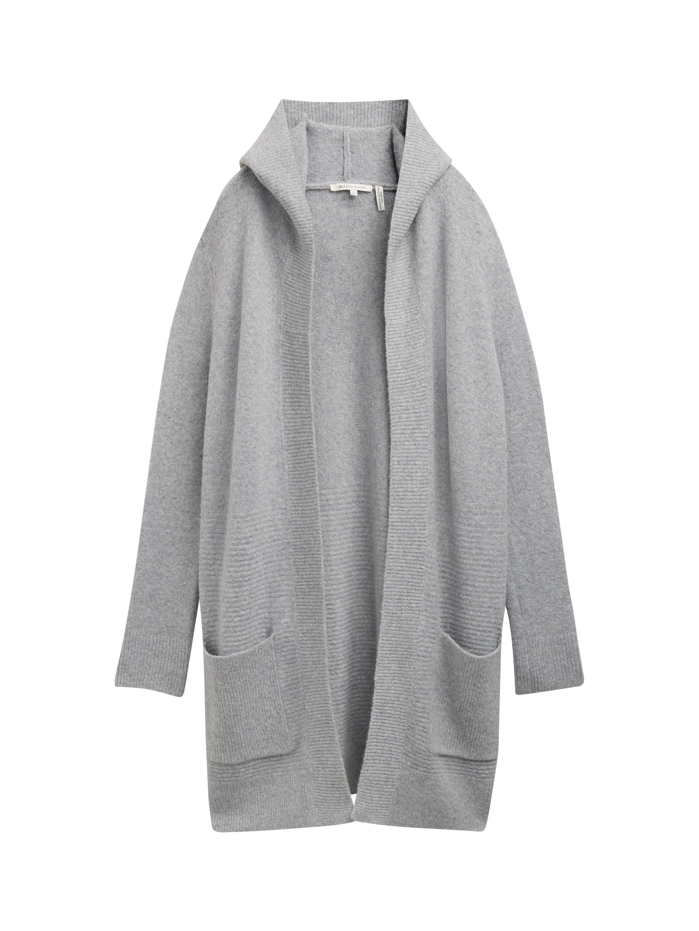TOM TAILOR Denim Cardigan, mit Kapuze