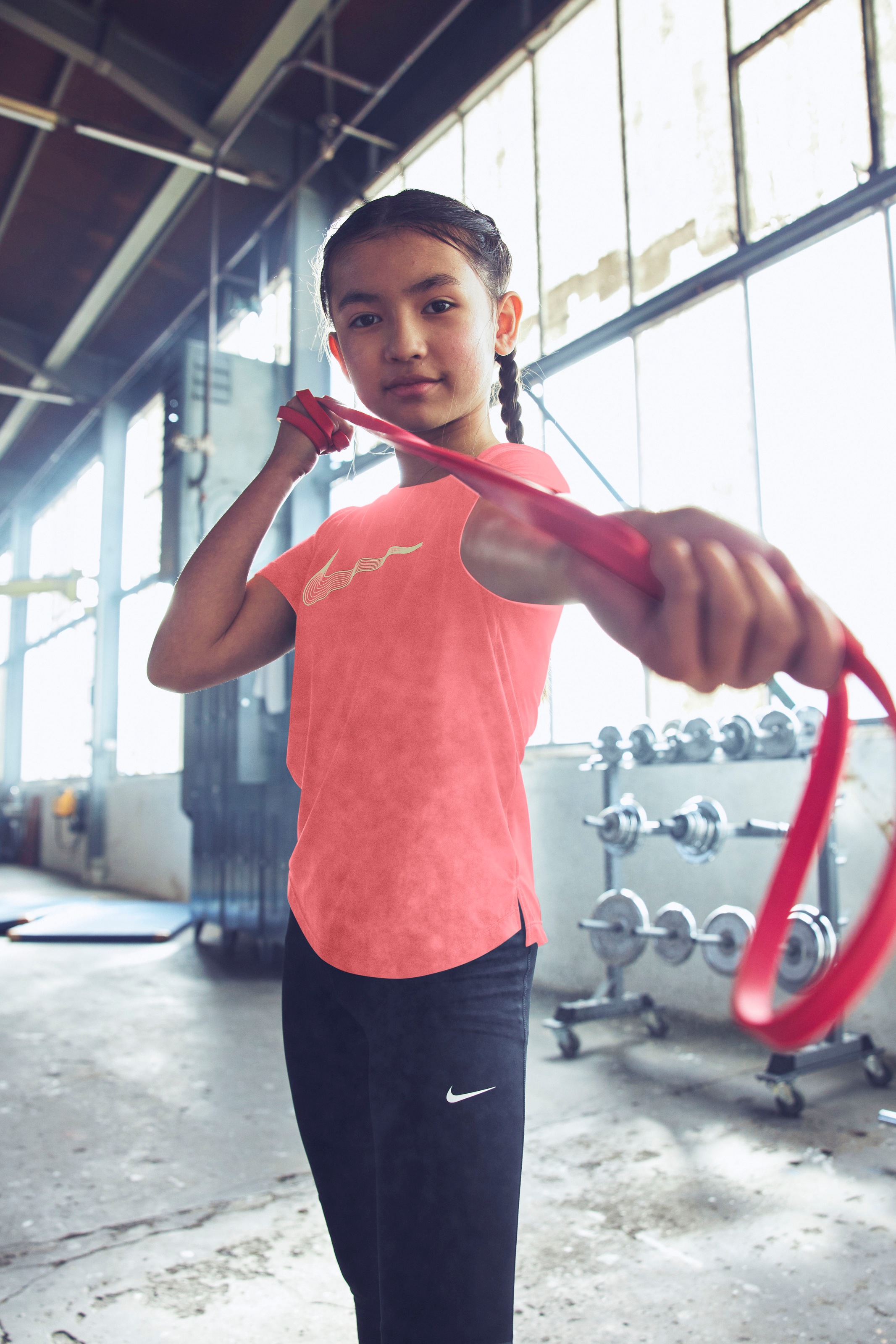 Nike Trainingstights »PRO BIG KIDS' (GIRLS') LEGGINGS«
