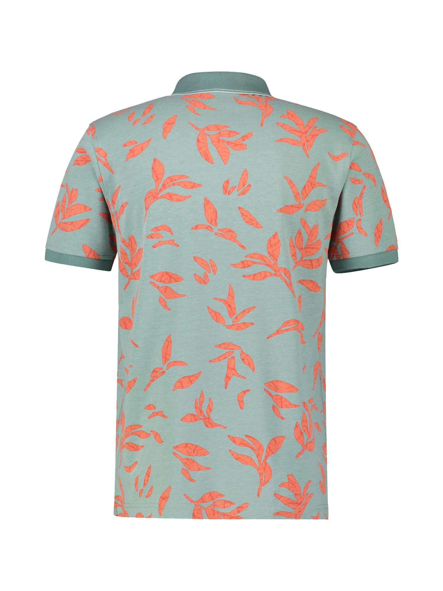 LERROS Poloshirt »LERROS Poloshirt mit floralem Druck«