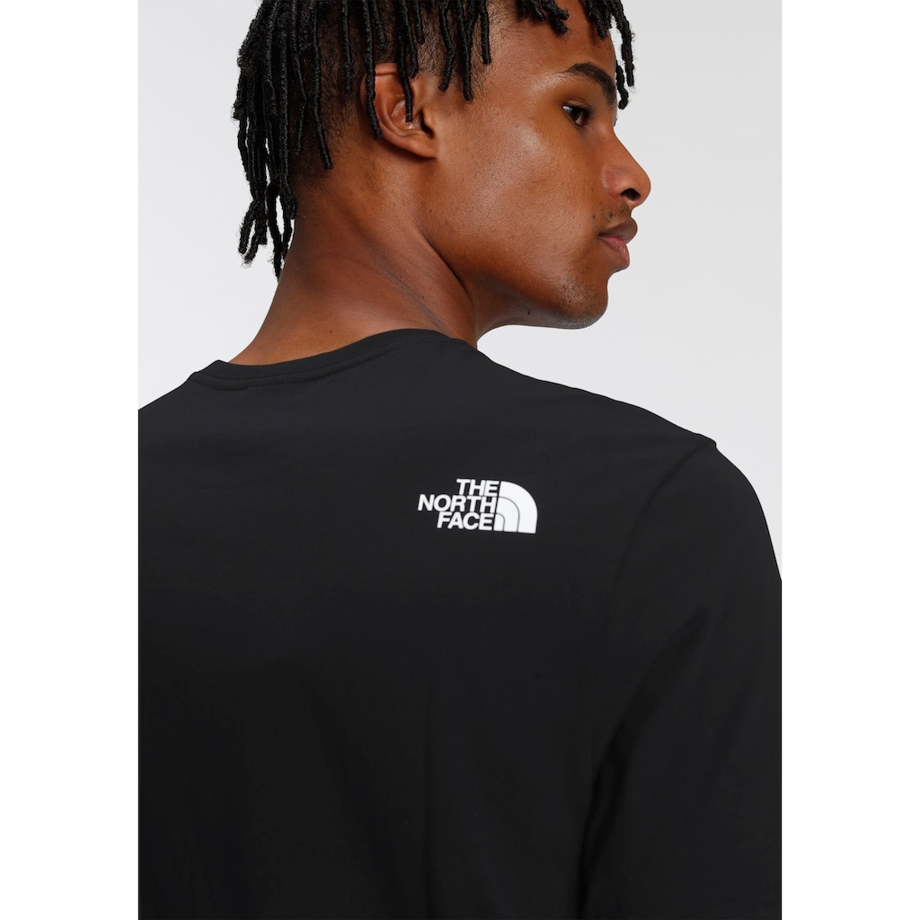The North Face T-Shirt »EASY TEE«, Großer Logo-Print