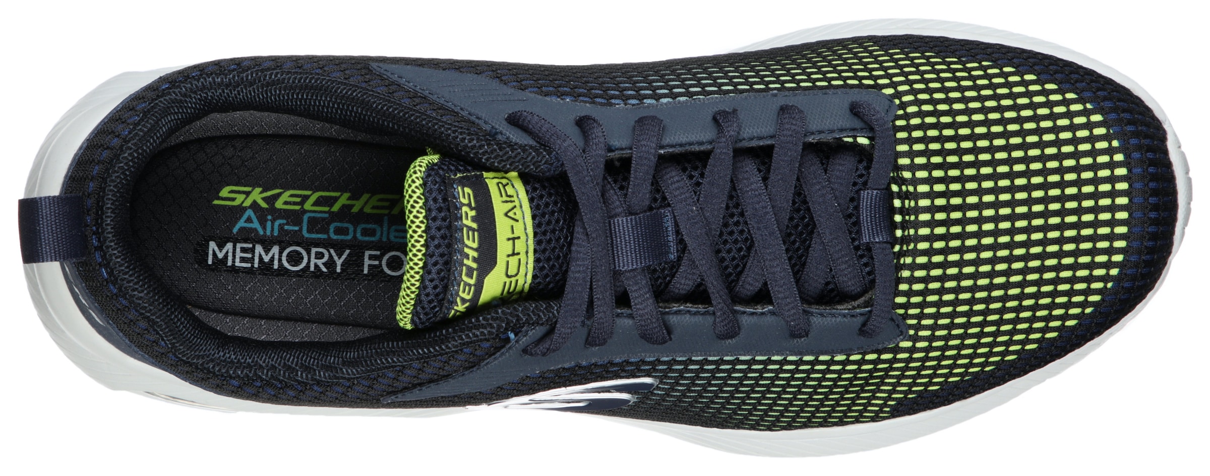 Skechers Sneaker »DYNA-AIR-BLYCE«, mit Farbverlauf, Freizeitschuh, Halbschuh, Schnürschuh