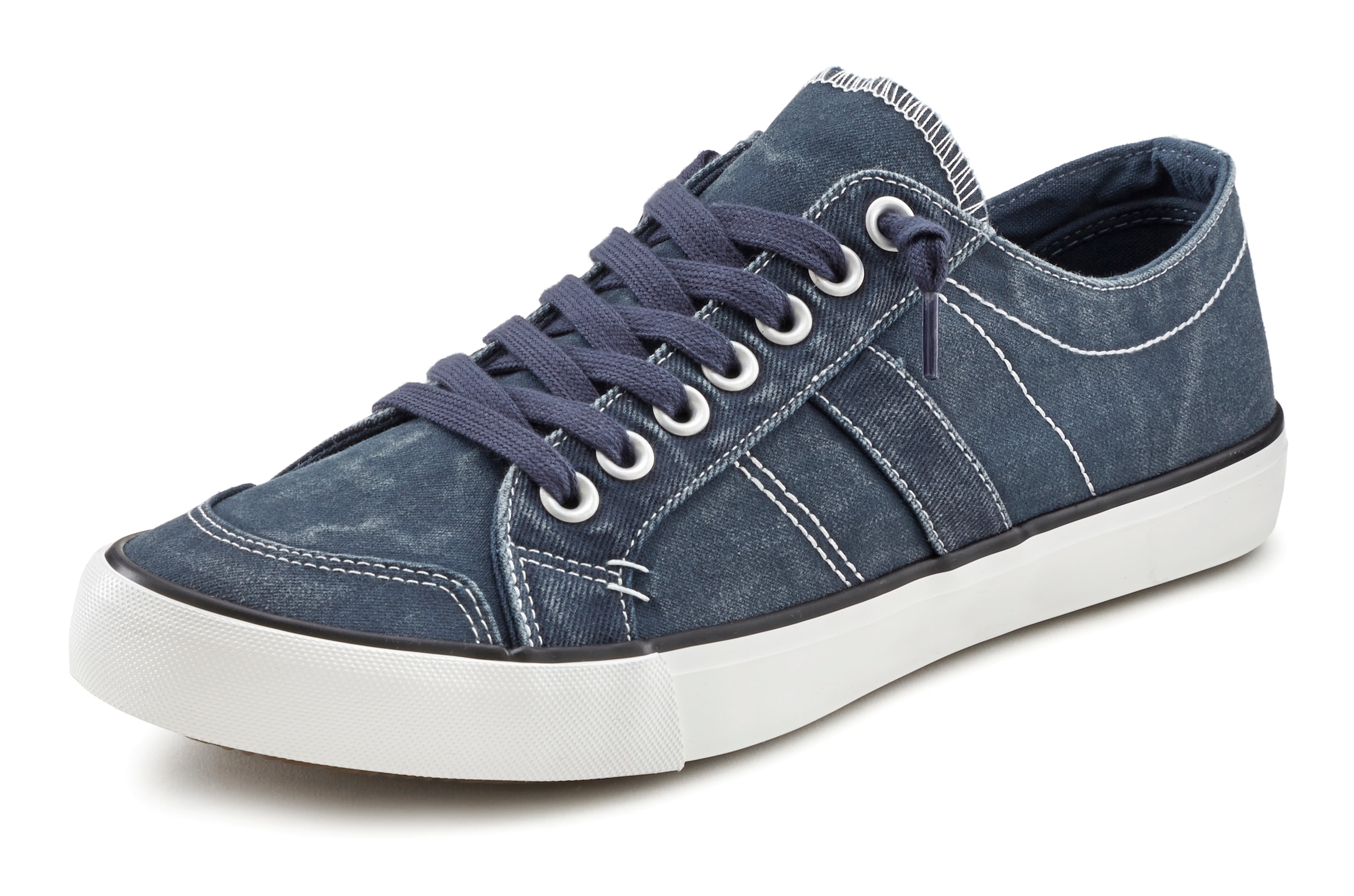 AUTHENTIC LE JOGGER Sneaker »Schnürhalbschuh«  Schnürschuh, Halbschuhe, Freizeitschuhe, Slipper aus Canvas VEGAN