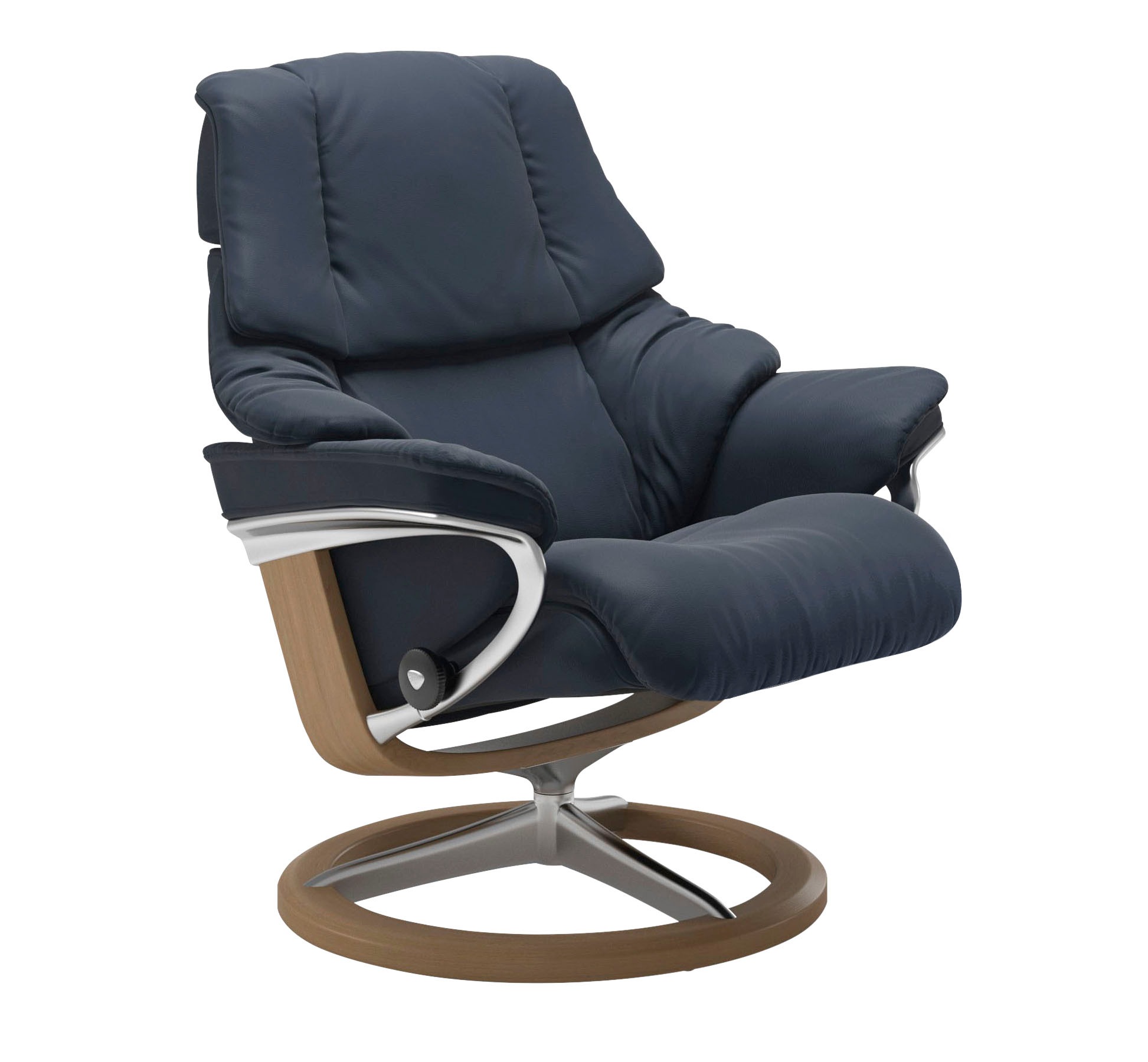 Stressless® Relaxsessel »Reno«, mit Signature Base, Größe S, M & L, Gestell Eiche