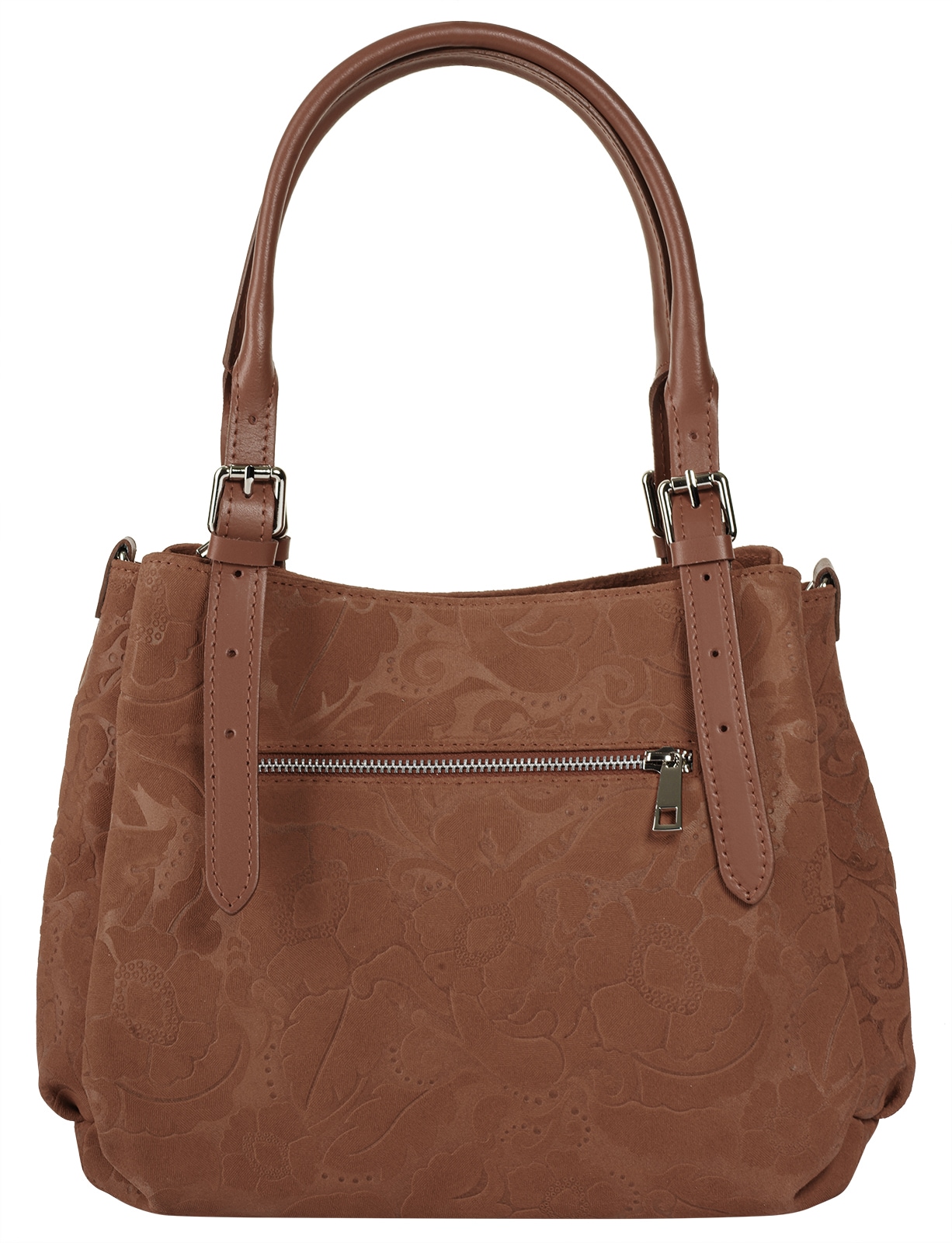 Samantha Look Henkeltasche echt Leder, Made in Italy