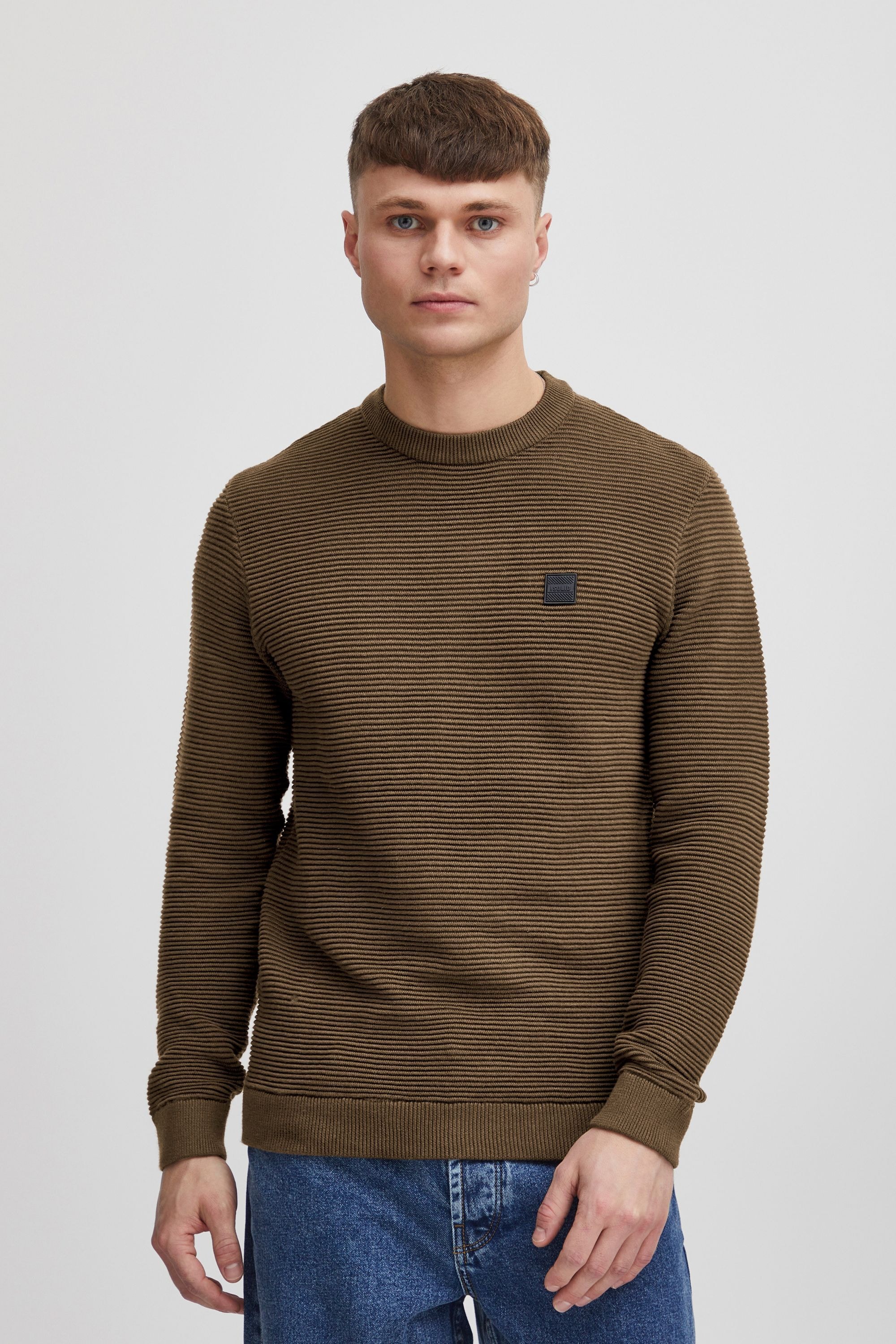 !Solid Strickpullover »Strickpullover SDValencia«