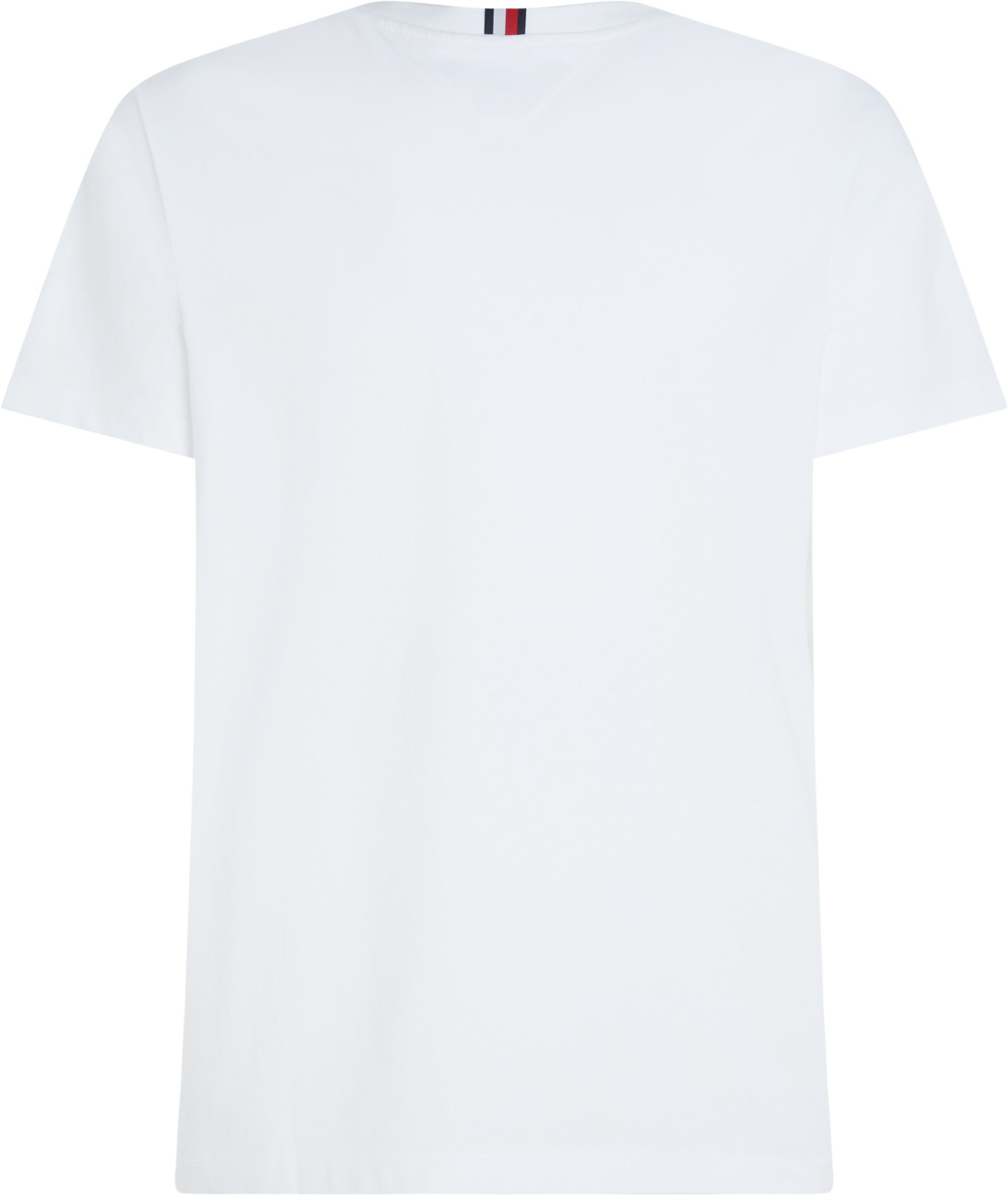 Tommy Hilfiger T-Shirt »MONOTYPE CHEST STRIPE TEE«, Markenlogo mit ♕ bei