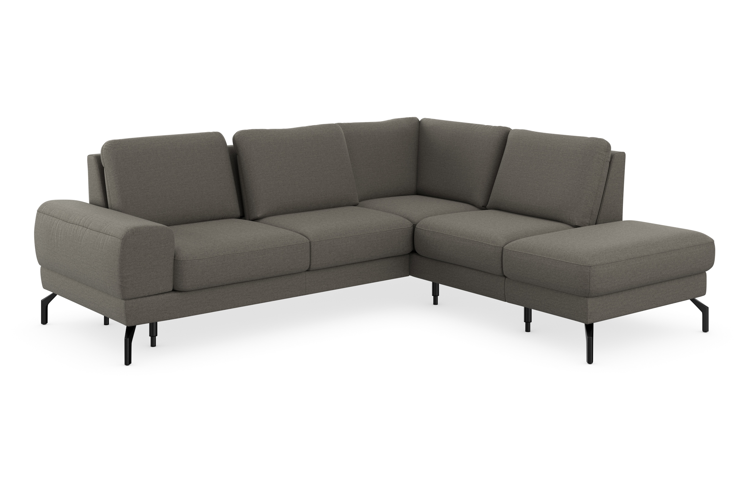 sit&more Ecksofa »Cinturo L-Form« inklusive Sitztiefenverstellung und Federkern, Sitzhöhe 48 cm