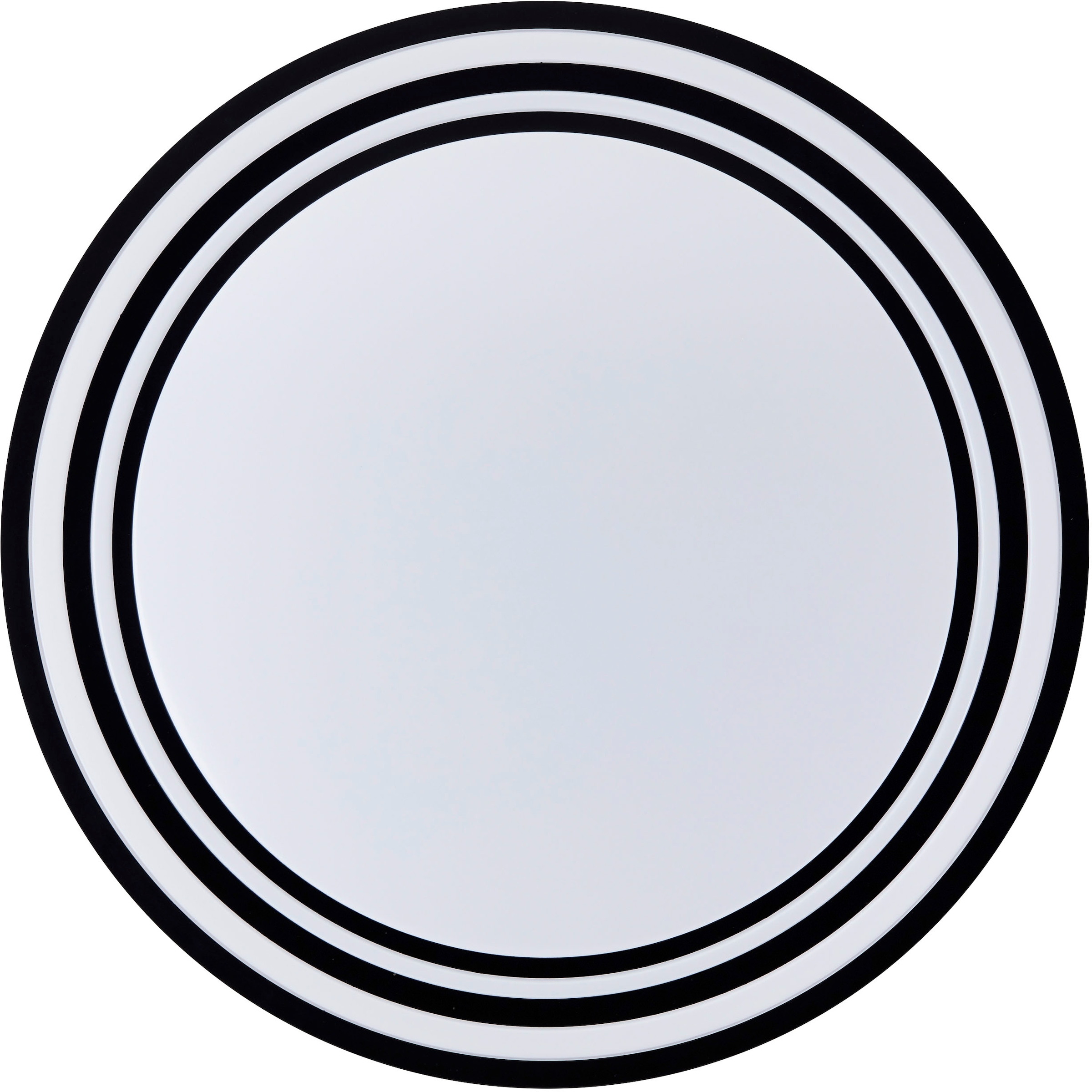 BreLight LED Wandleuchte »Kobana«, D 49 cm, 3800 lm, 3000-6500 K, dimmbar, CCT, schwarz/weiß