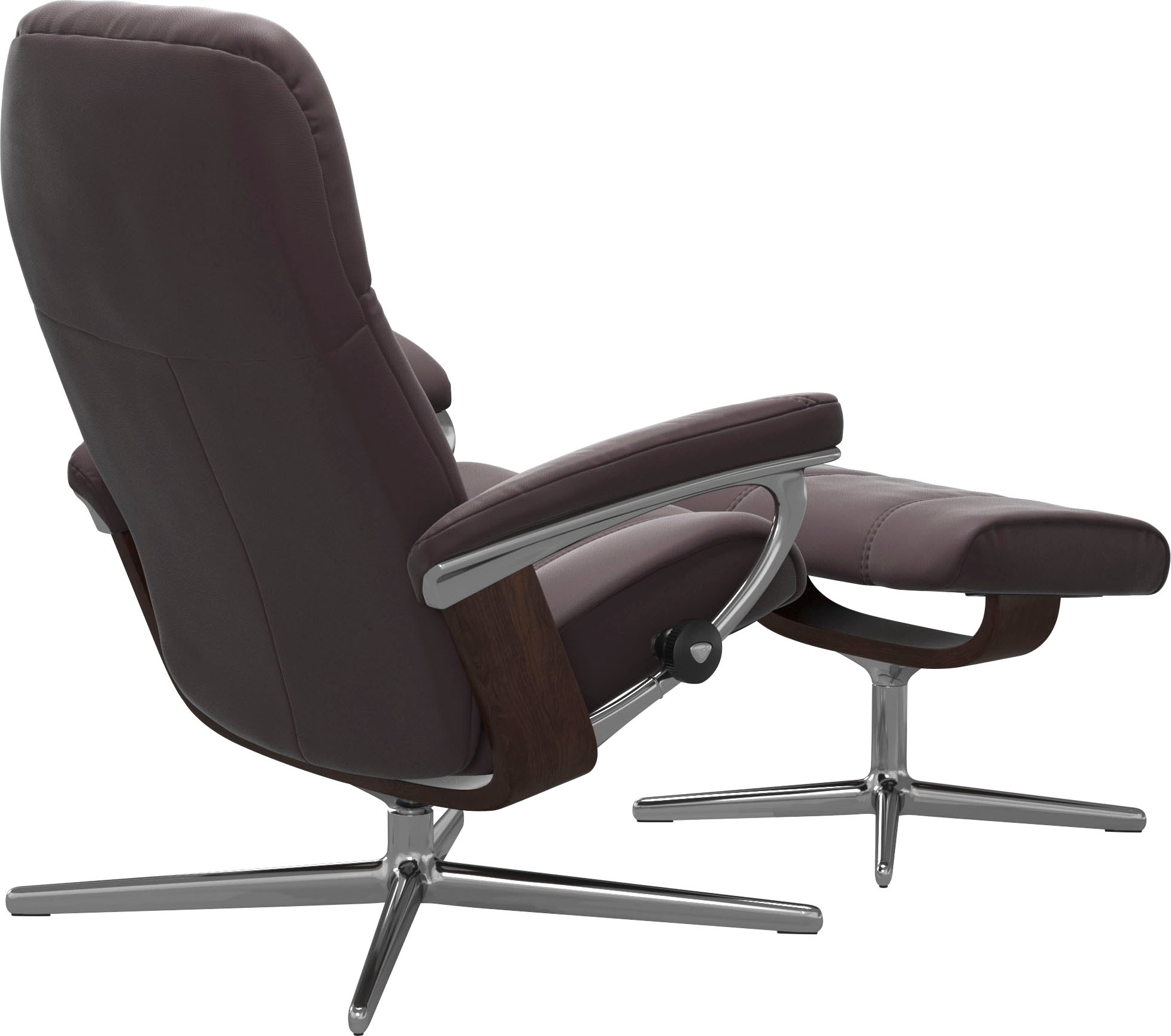 Stressless® Relaxsessel »Consul«, mit Cross Base, Größe S, M & L, Holzakzent Braun