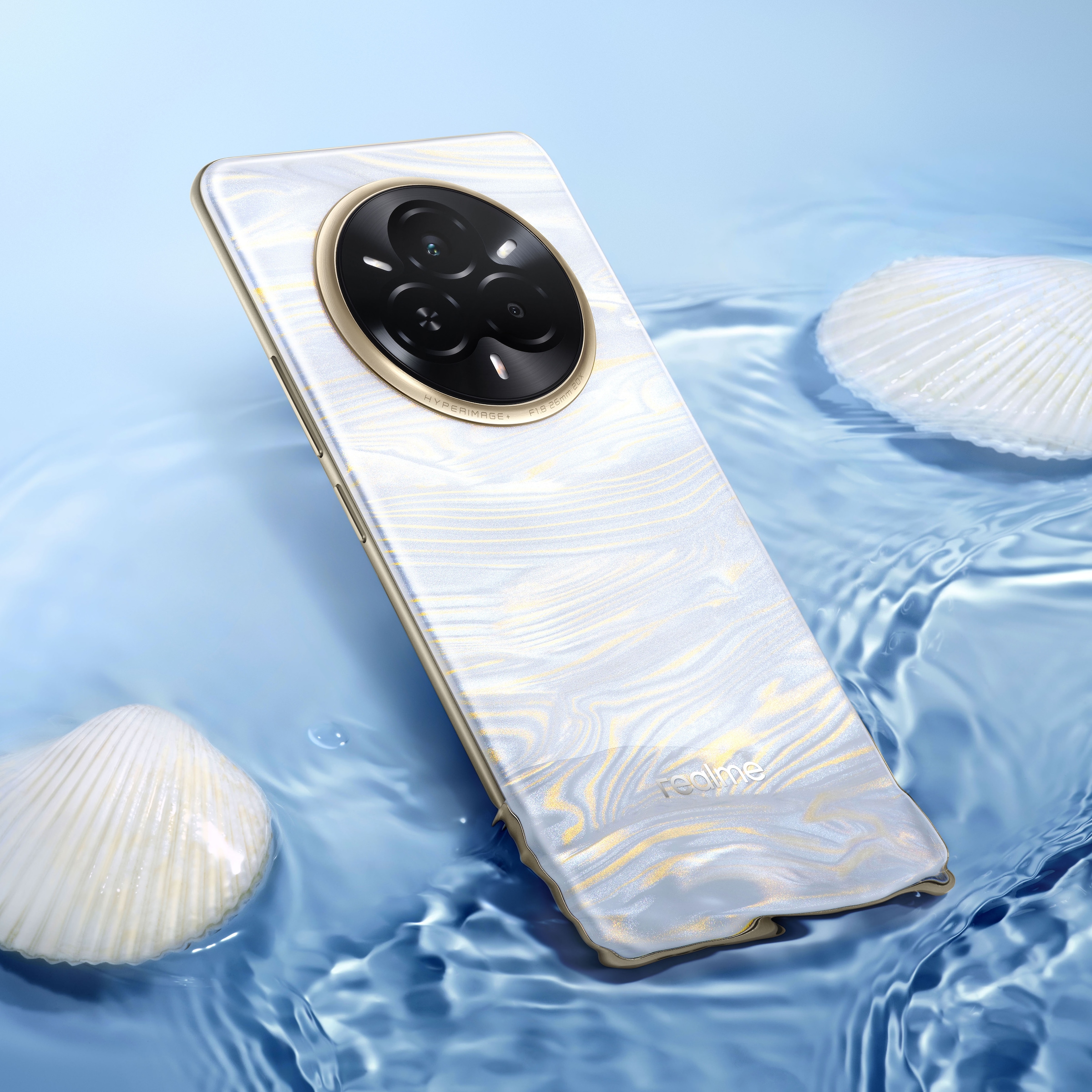 Realme Smartphone »14 Pro 5G« Pearl White