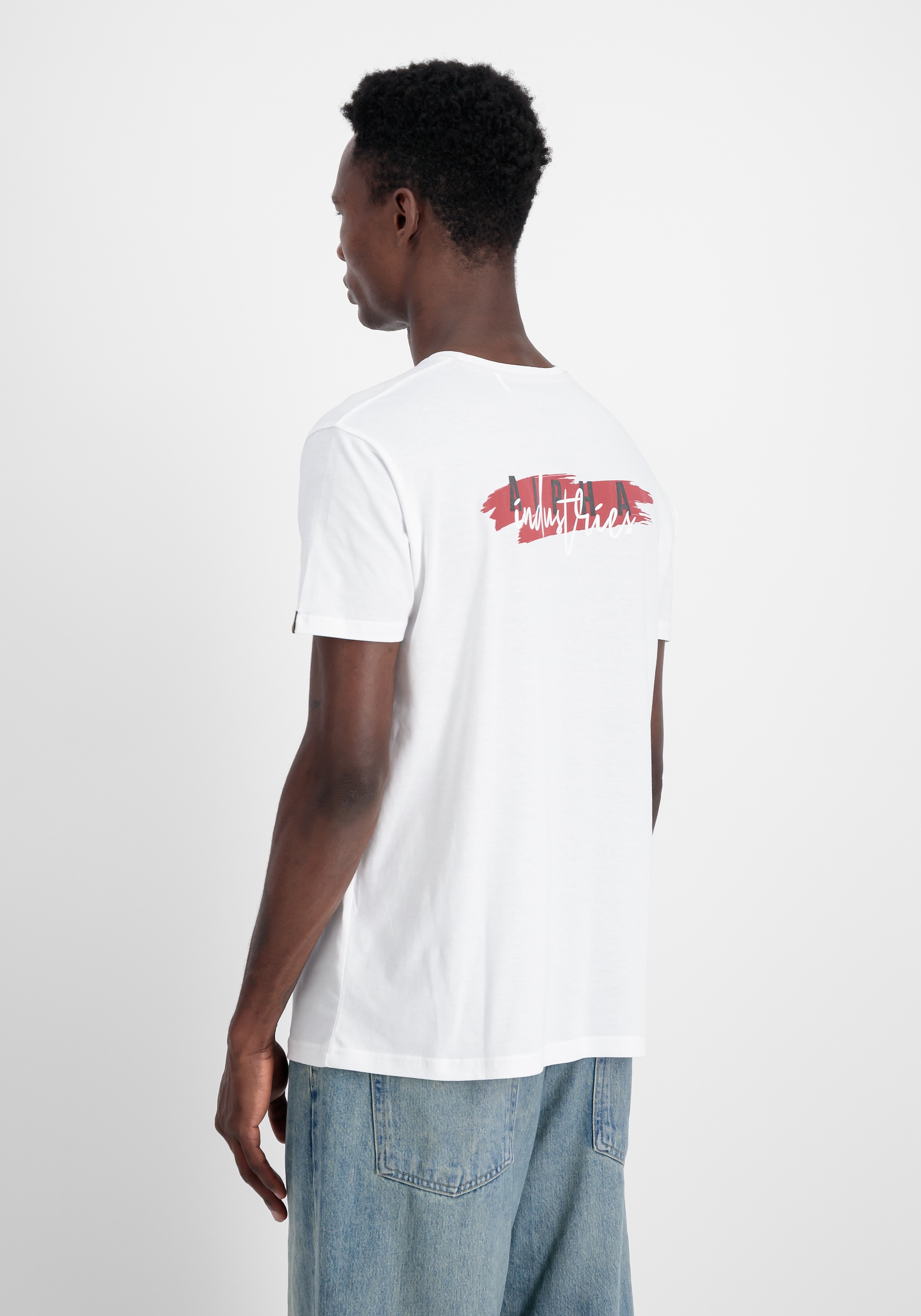 Alpha Industries T-Shirt »Alpha Industries Men - T-Shirts Signature Puff Print BP T«