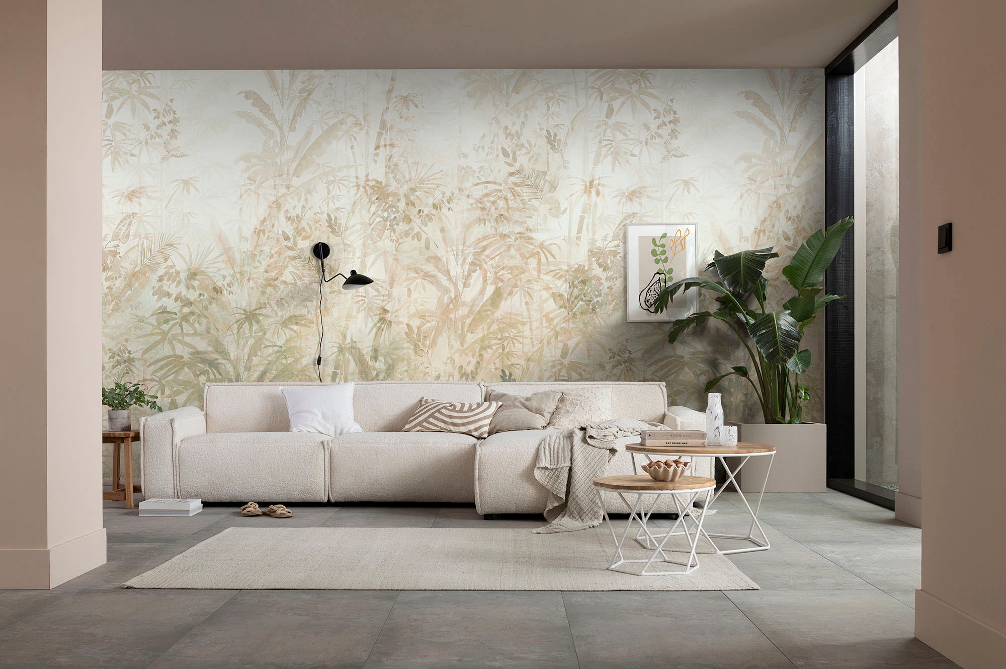 Komar Vliestapete »Digitaldruck Vlies - Zen Zone - Größe 300 x 250 cm«, bedruckt, Wohnzimmer, Schlafzimmer
