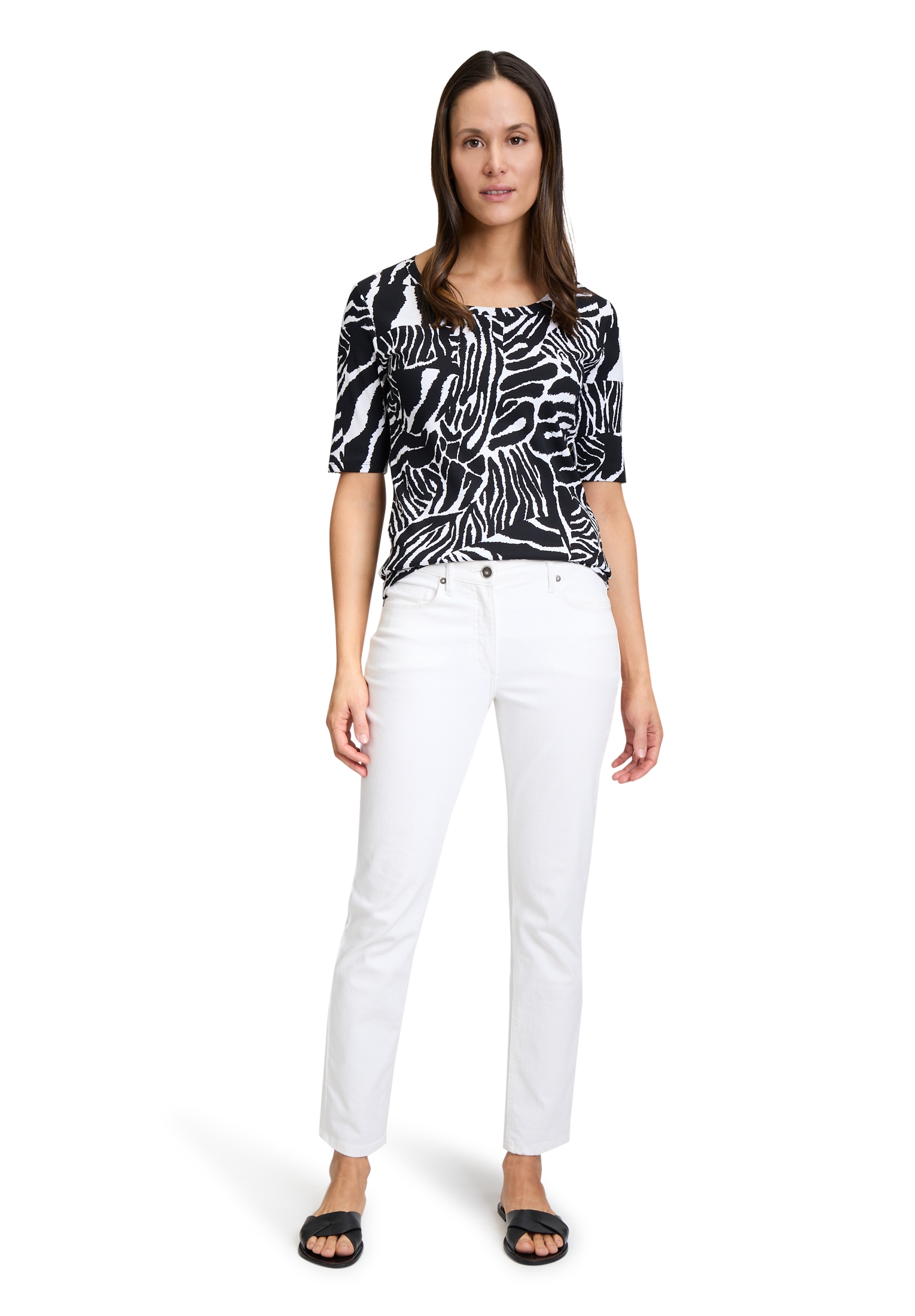 Betty Barclay T-Shirt »Basic Shirt mit Rippenstruktur«