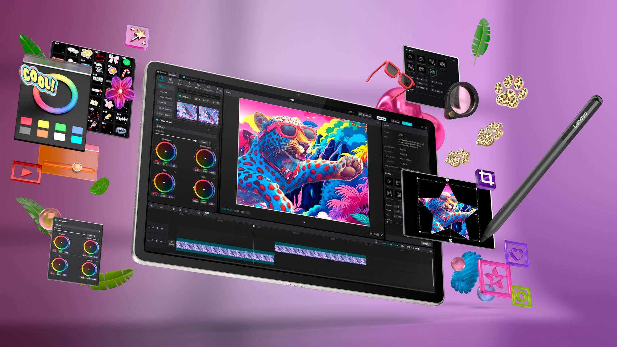 Lenovo Tablet »Yoga Tab (11,1 Zoll)« (28,19 cm / 11,1 ″) Android )