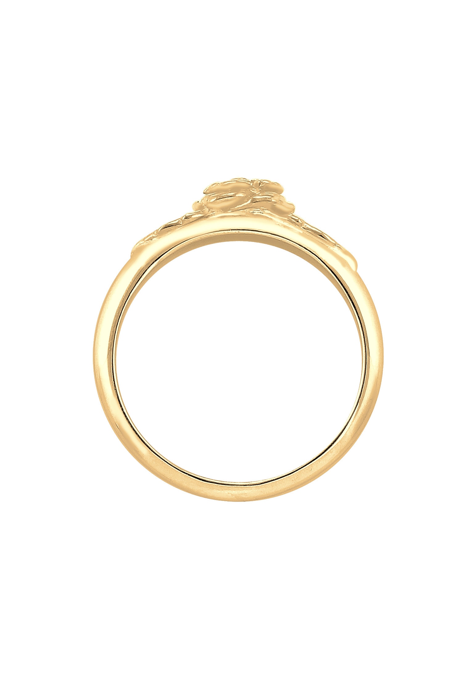 Elli Silberring »Ring Rosenblüte Blume Vintage Look Trend 925 Silber«