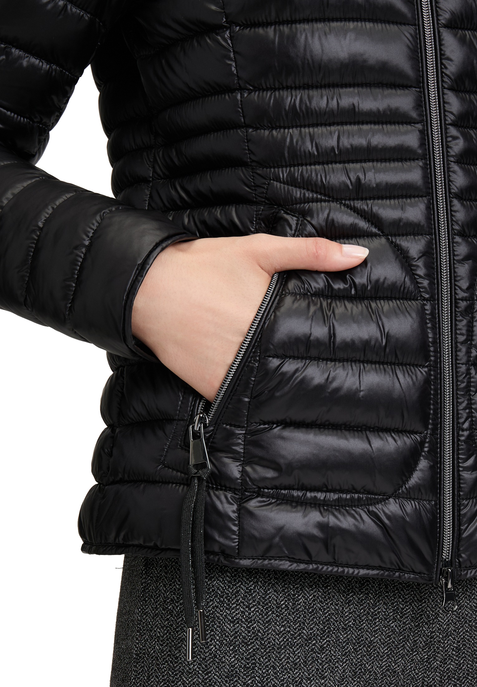 Cartoon Steppjacke »Steppjacke mit Reißverschlusstaschen«