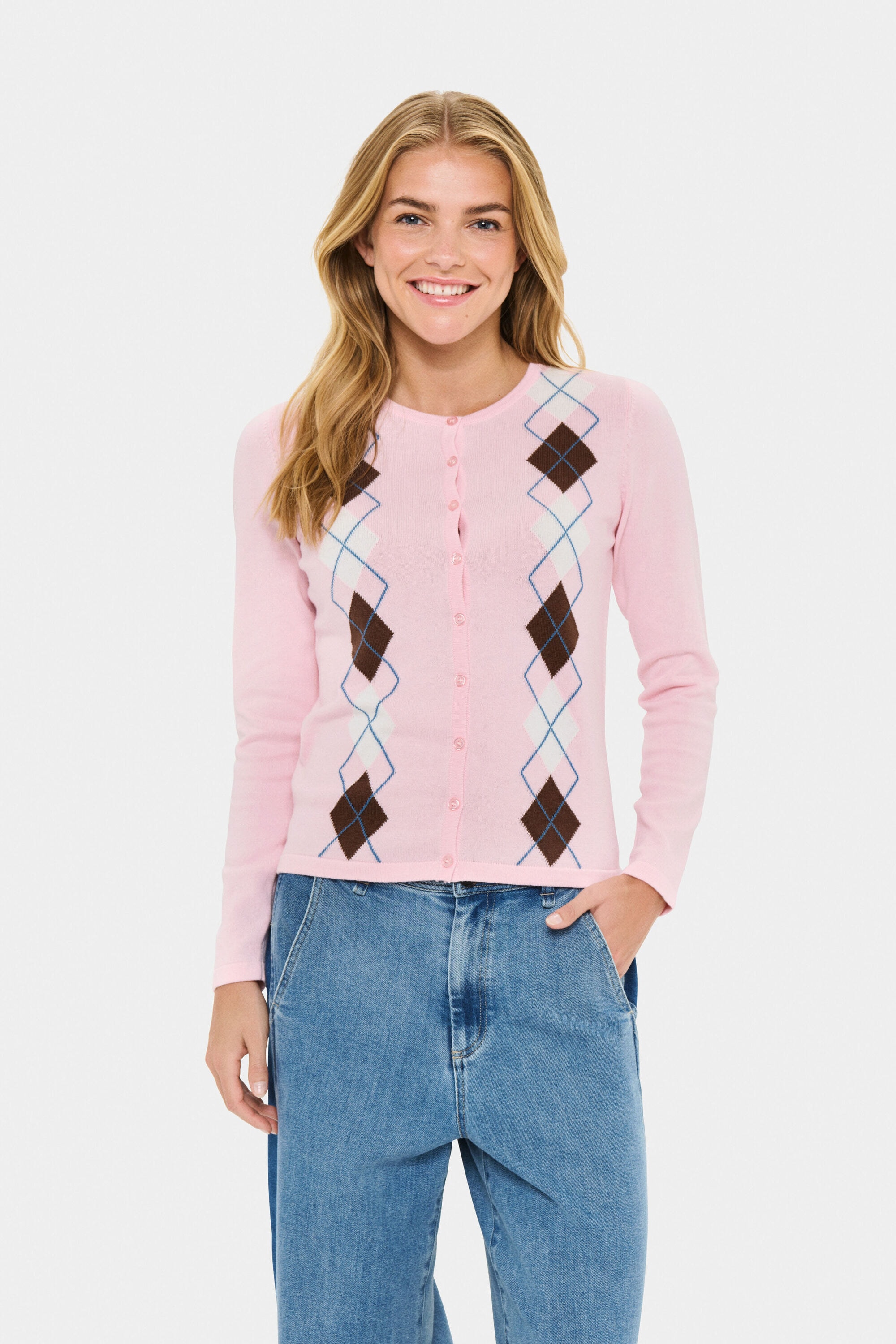 Saint Tropez Strickjacke »Strickjacke MindySZ«