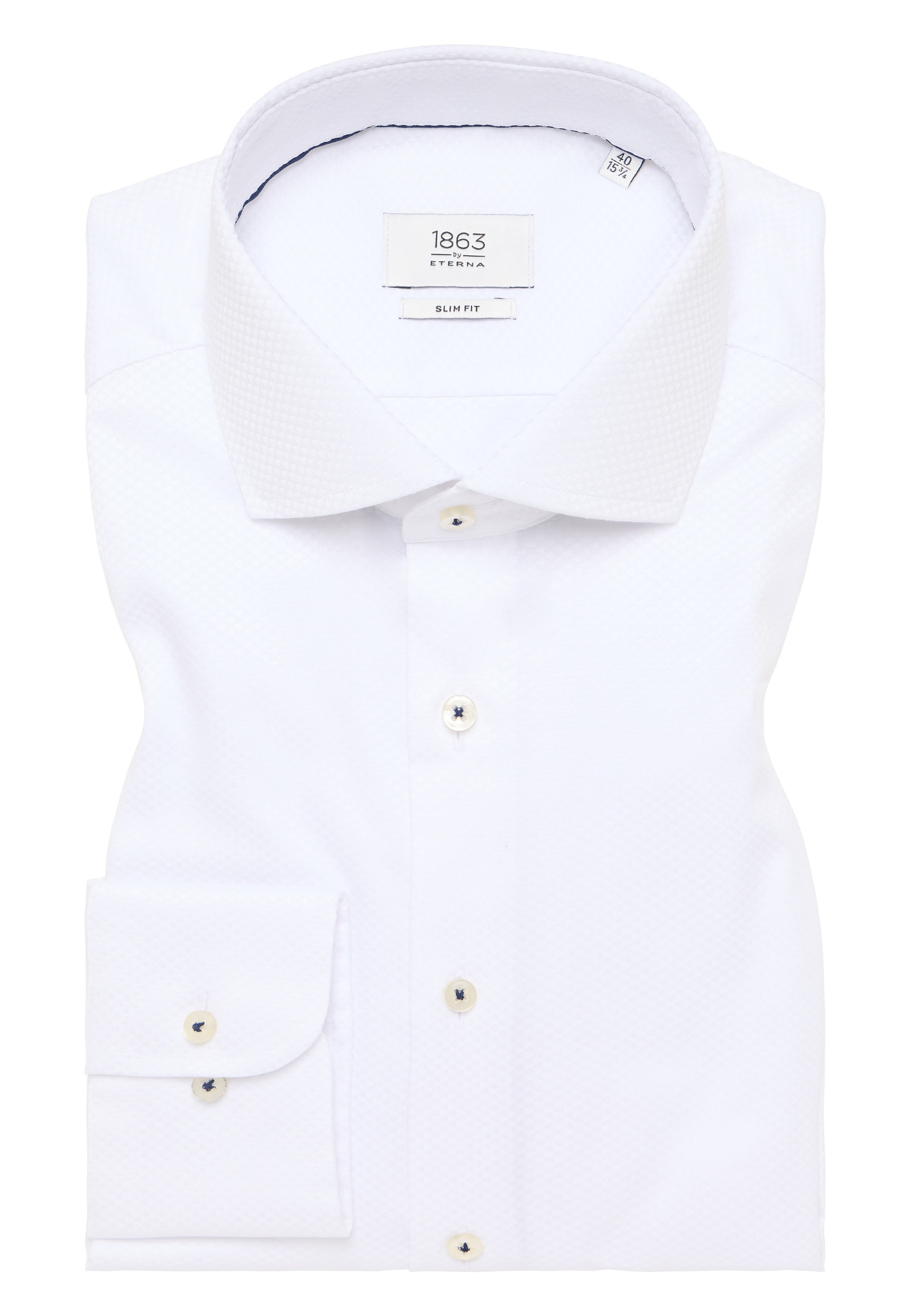 Eterna Langarmhemd »SLIM FIT«, NON IRON (bügelfrei)