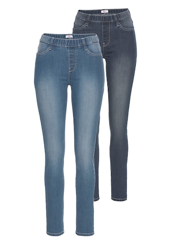 Jeansjeggings, (Packung, 2er-Pack)
