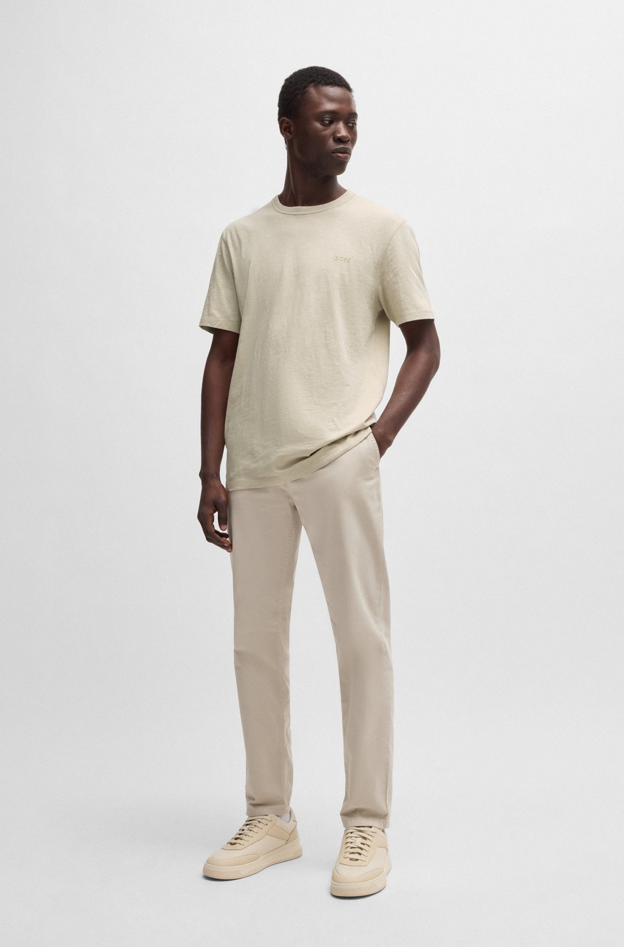 BOSS ORANGE T-Shirt »Tegood«, mit Rundhalsausschnitt