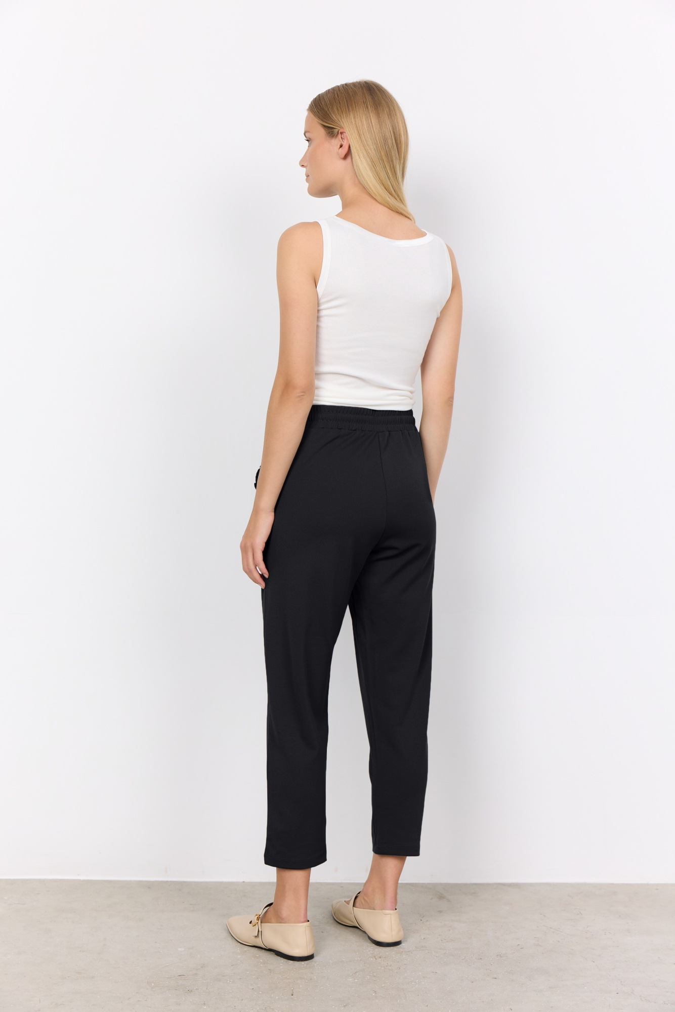 soyaconcept Jogger Pants »SC-SIHAM 2«  aus Polyester und Elasthan, elastischer Bund mit Kordelzug