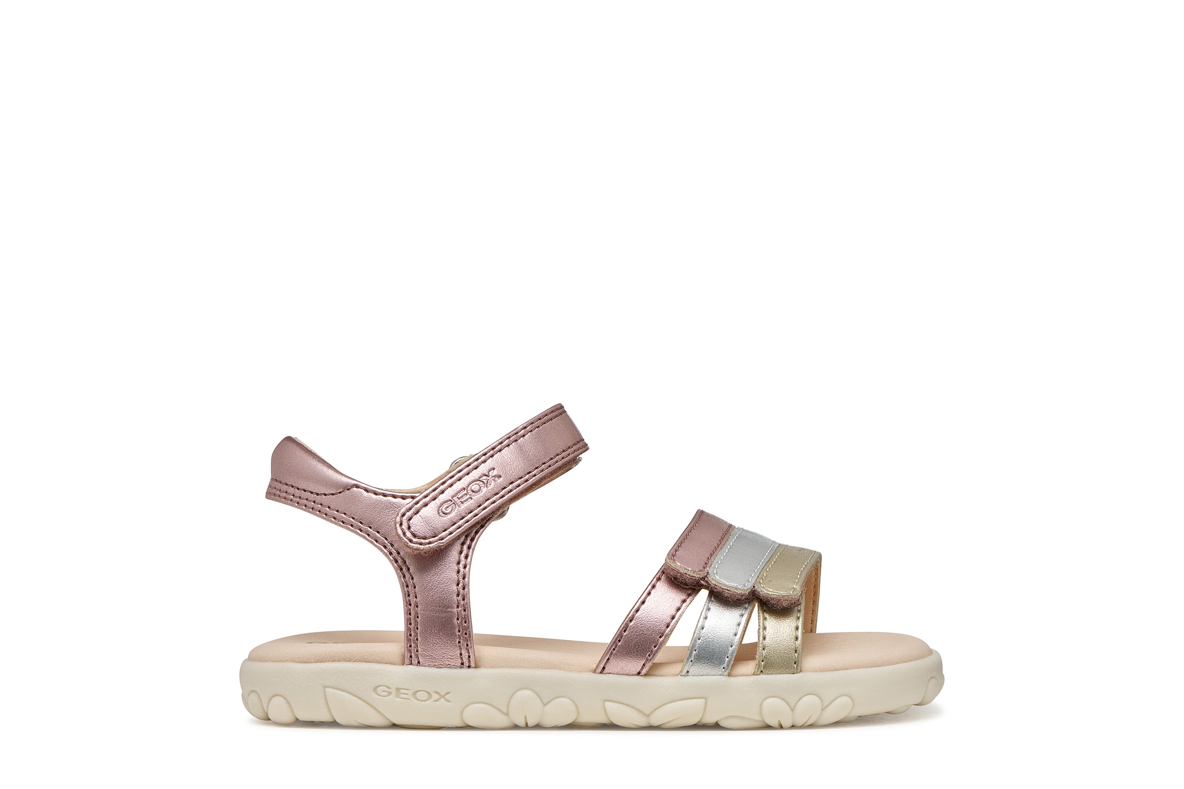 Geox Sandale »J SANDAL HAITI GIRL«  Sandale im Pastell-Look, Größenschablone zum Download