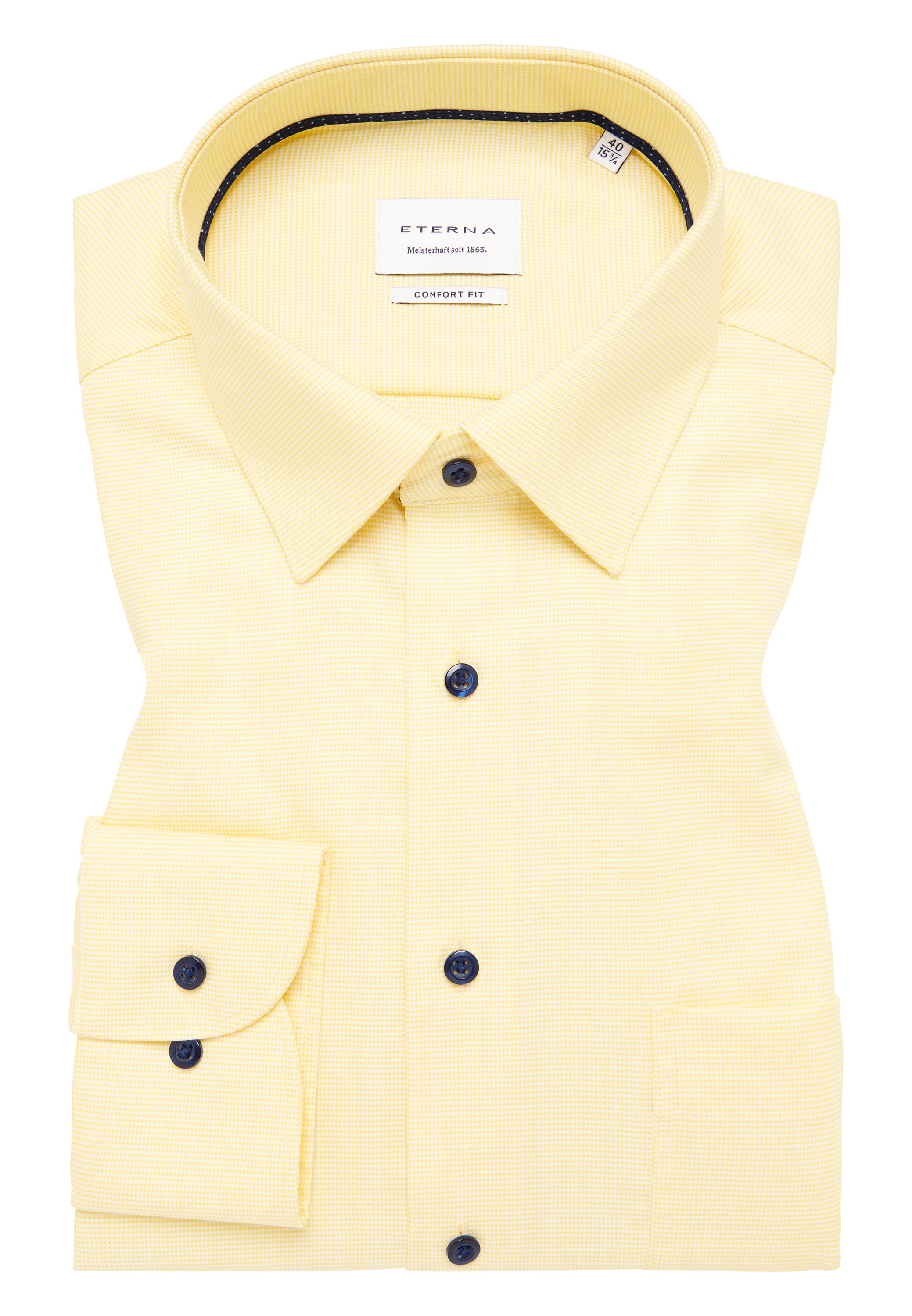Eterna Langarmhemd »COMFORT FIT«, NON IRON (bügelfrei)