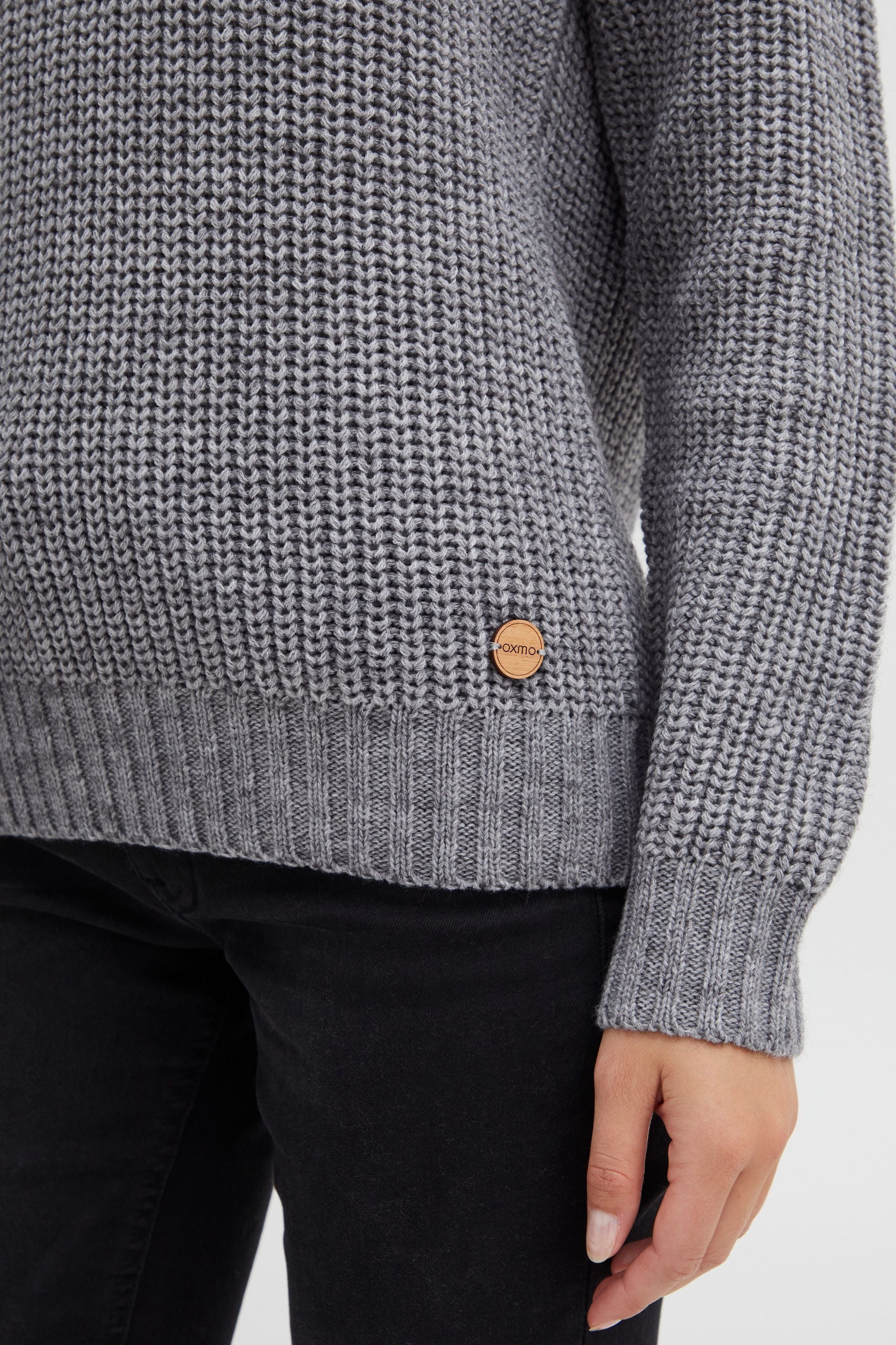 OXMO Strickfleece-Pullover »Strickpullover OXNanny«